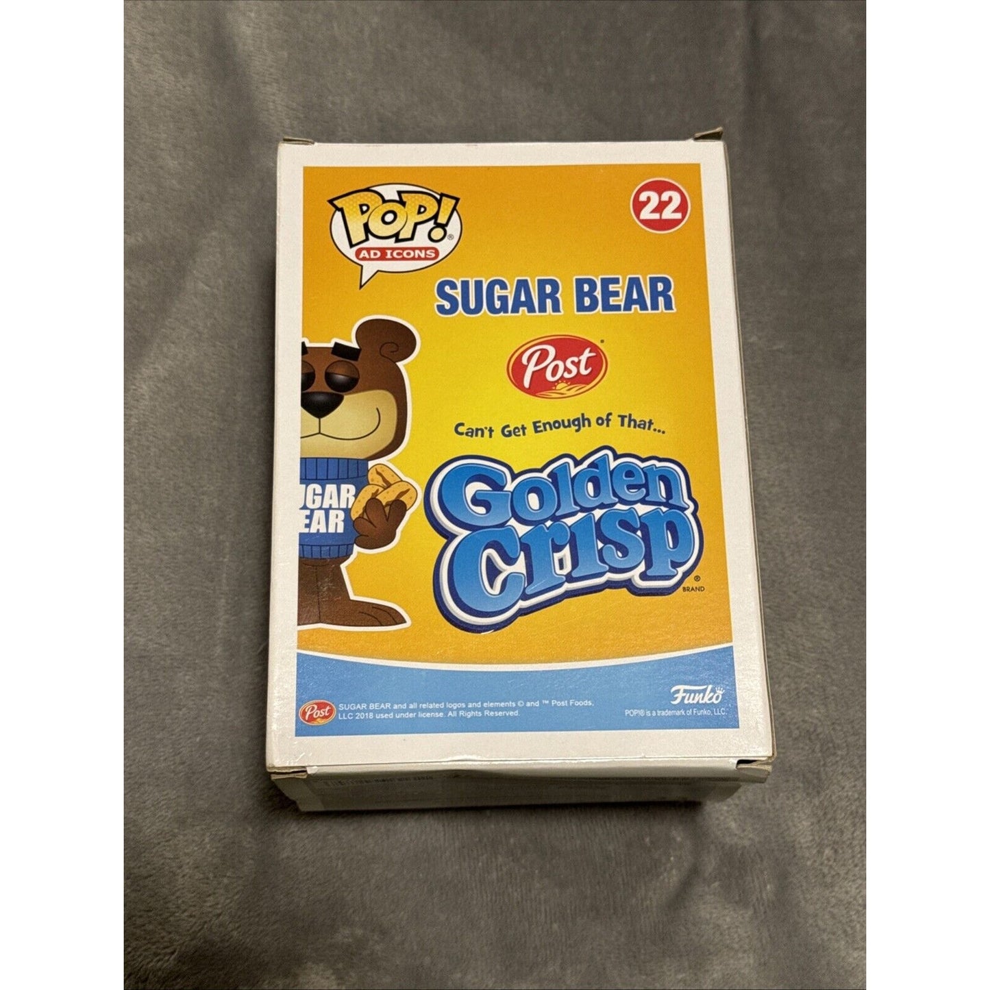 š„Funko Pop! Ad Icons Golden Crisp Sugar Bear #22 (Target Exc) Vinyl Figureš„