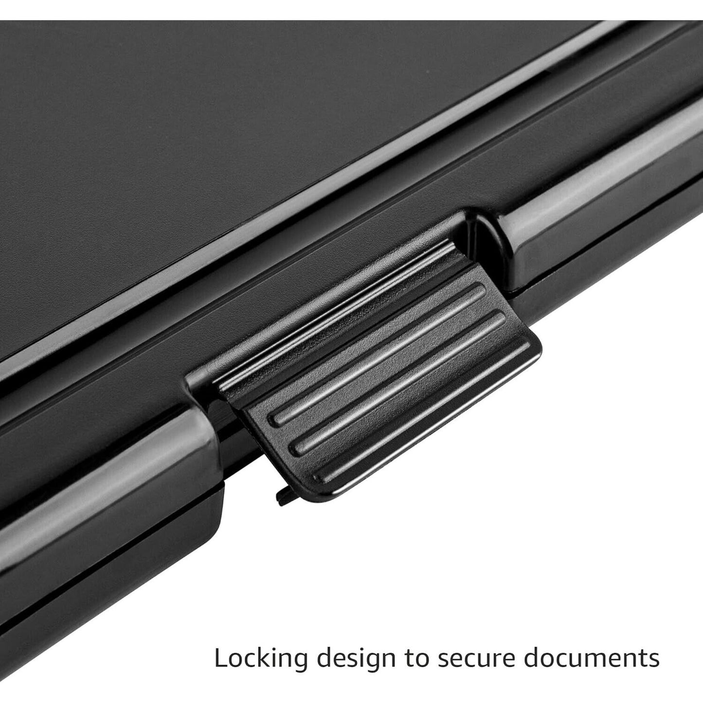 🔥Universal Storage Clipboard 1/2" Capacity 8 1/2 x 11 1 Compartment Black NWT🔥