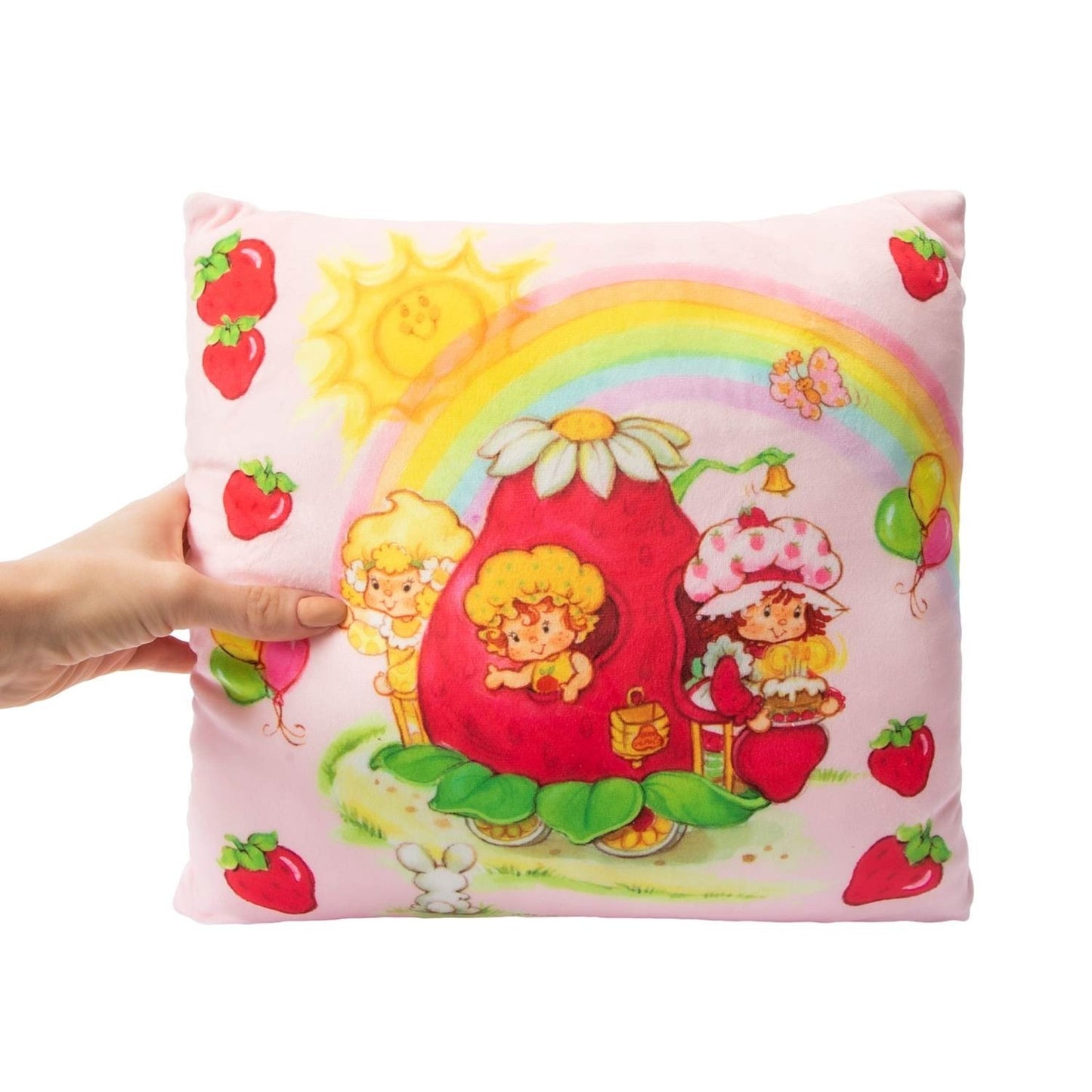 🔥STRAWBERRY SHORTCAKE PLUSH PILLOW 14" Collectible BNWT💥