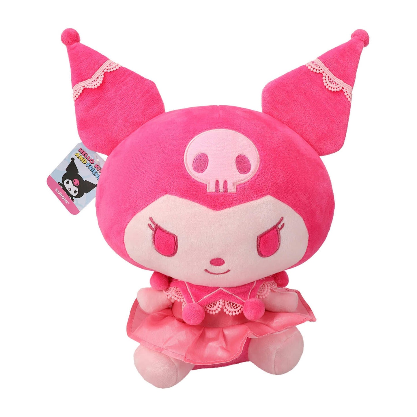 š„Hello Kitty and Friends - Kuromi 12ā Pink Monochrome Plush BNWTš„