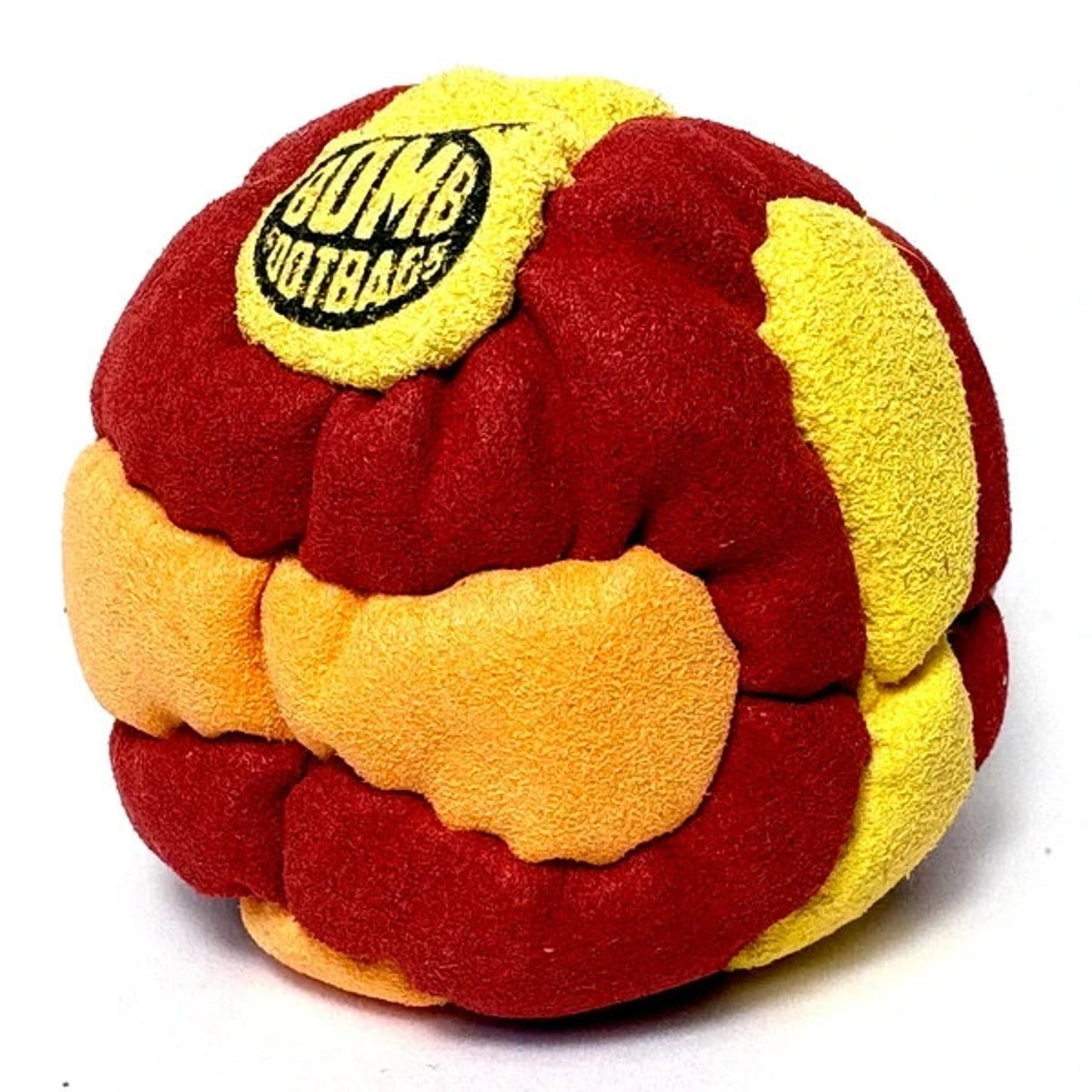 🔥Bomb Footbags The Fire 2.0 Hacky Sack Footbag Red/Orange/Yellow BNWT🔥