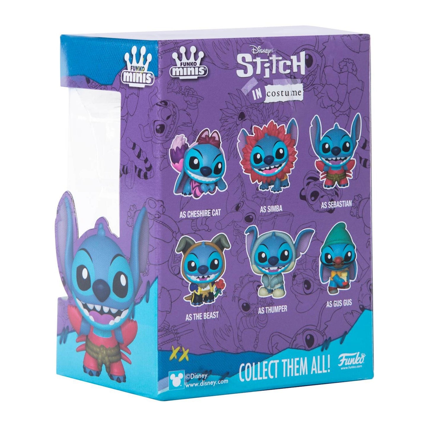 🔥Funko Minis! Stitch in Costume: Stitch as Sebatian BNWT🔥