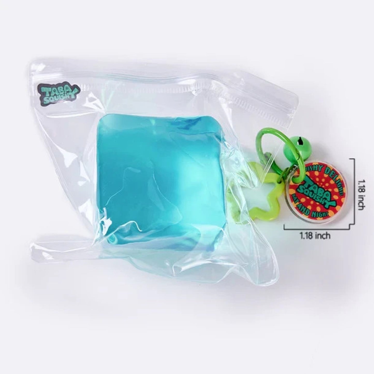 🔥Nested Crystal Blue Ice Cube Taba Squishy BNWT🔥