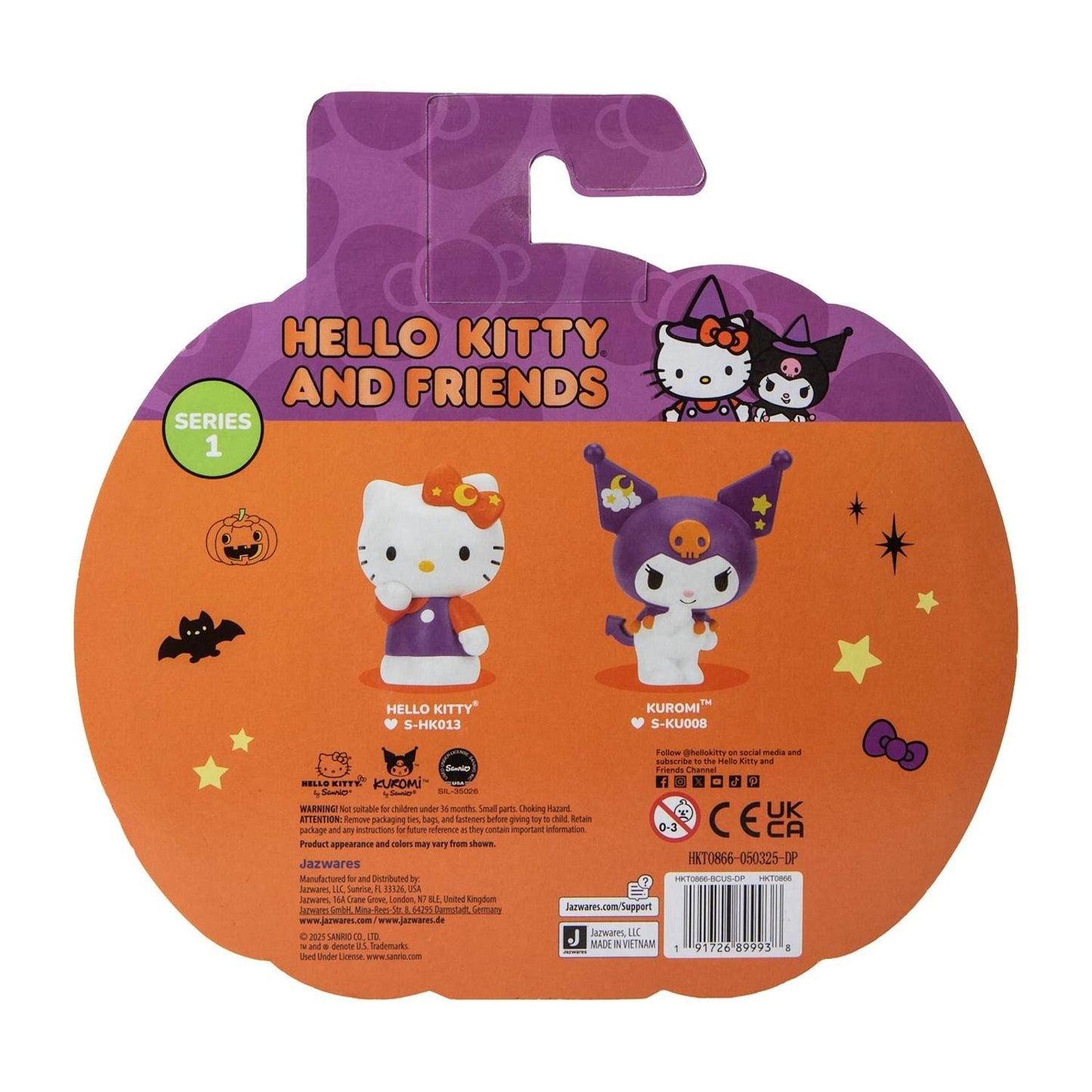 🔥Hello Kitty And Friends Halloween Figure 2-Pack BNWT🔥