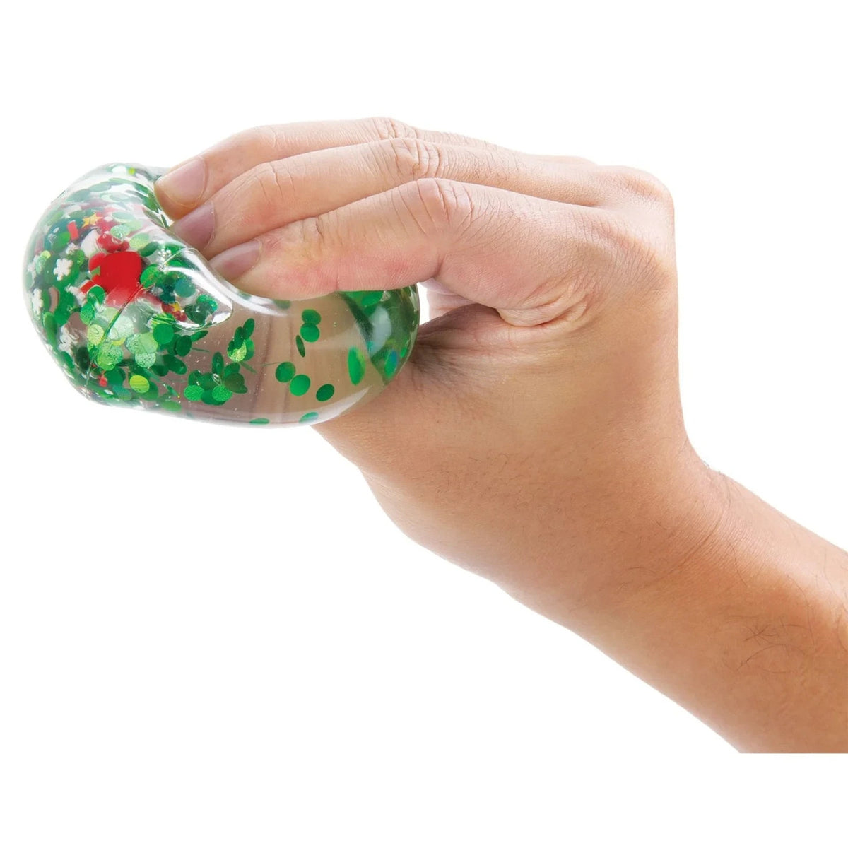 🔥Master Toys Christmas Squishy QUBE Stress Toy Holiday Rare WHITE BNWT🔥