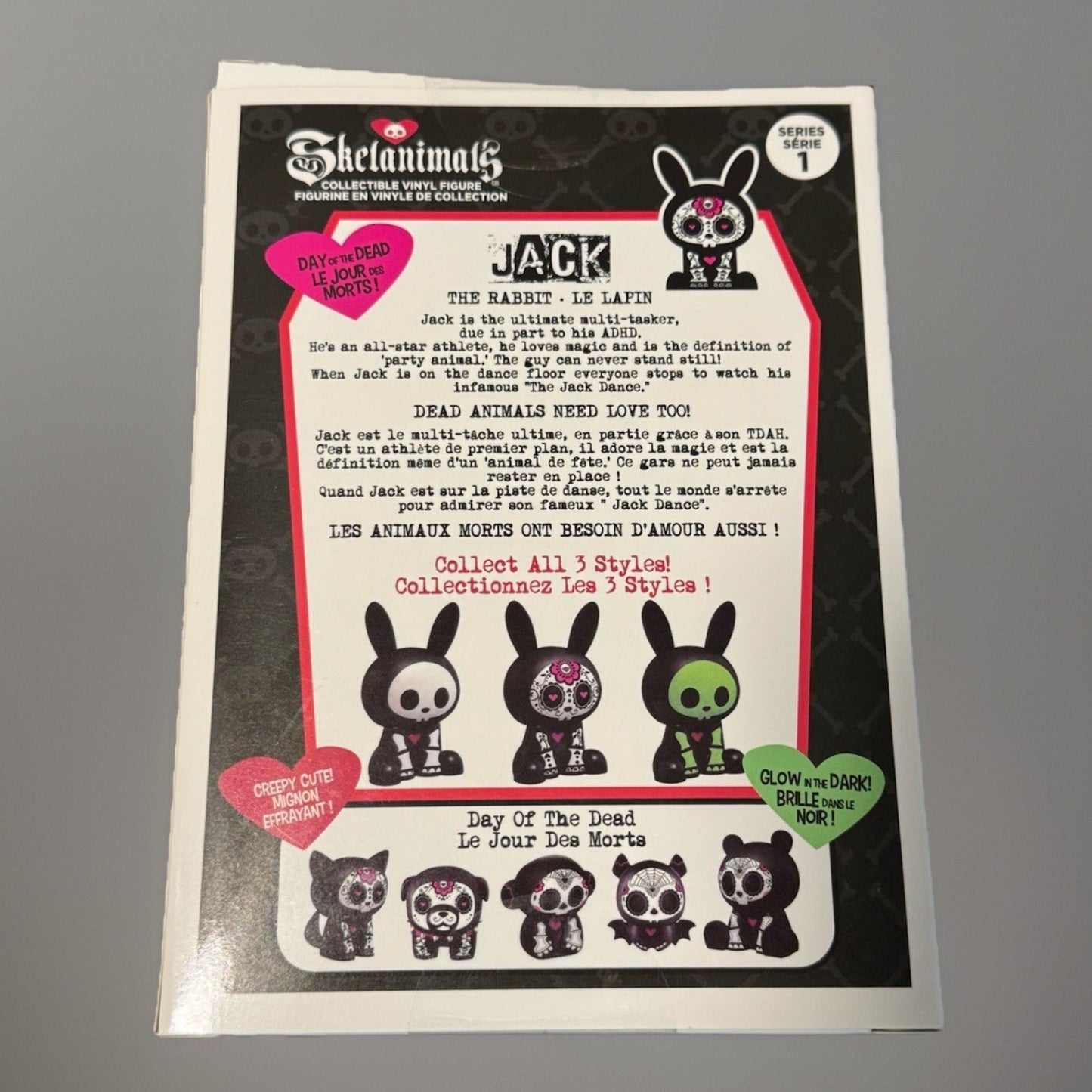 🔥 Skelanimals Jack The Rabbit Vinyl Figure BNWT🔥