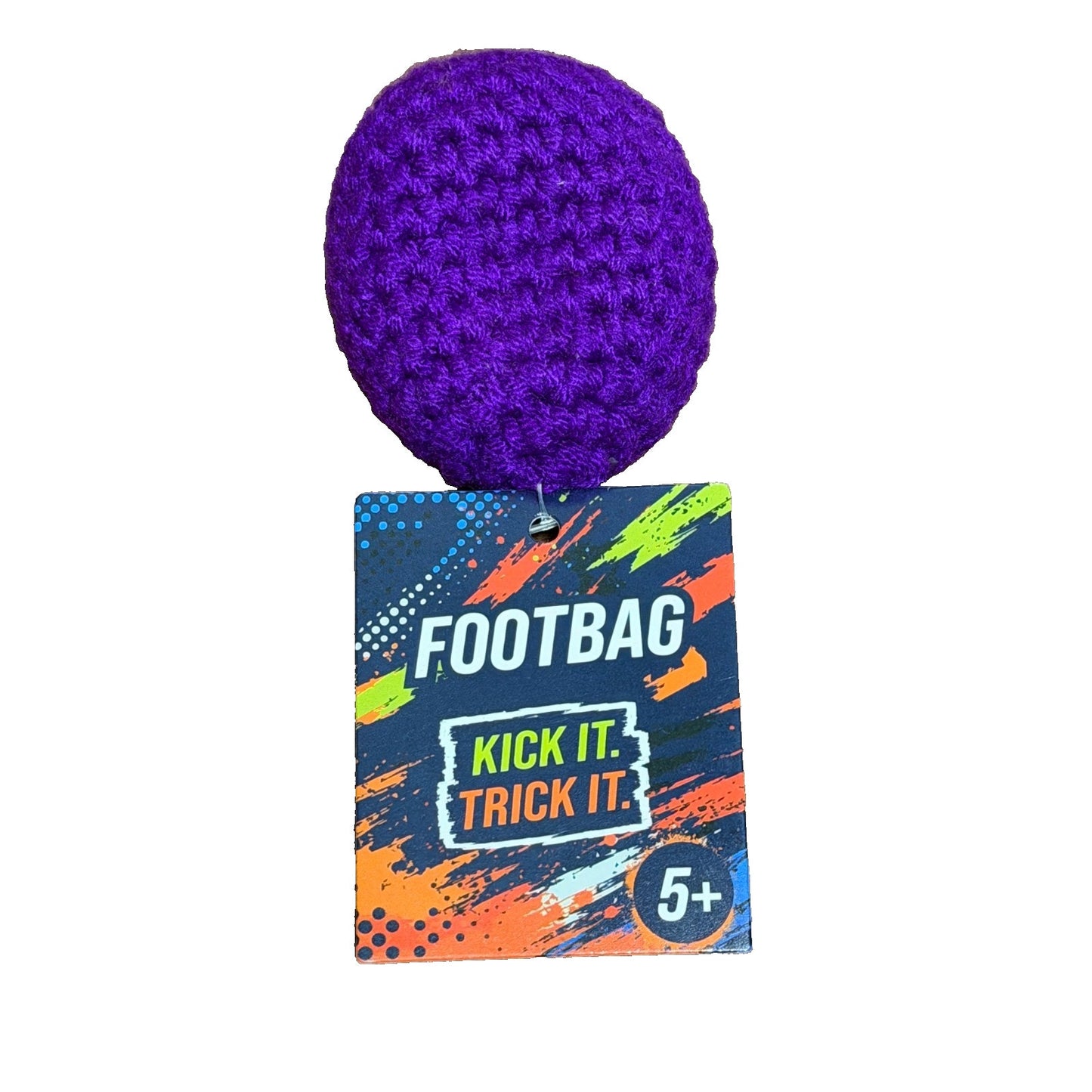 🔥Crochet Footbag Kickbag Hacky Sack BNWT🔥