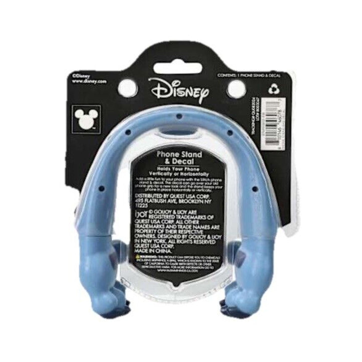 🔥Disney Lilo and Stitch Stitch Phone Stand and Decal BNWT🔥