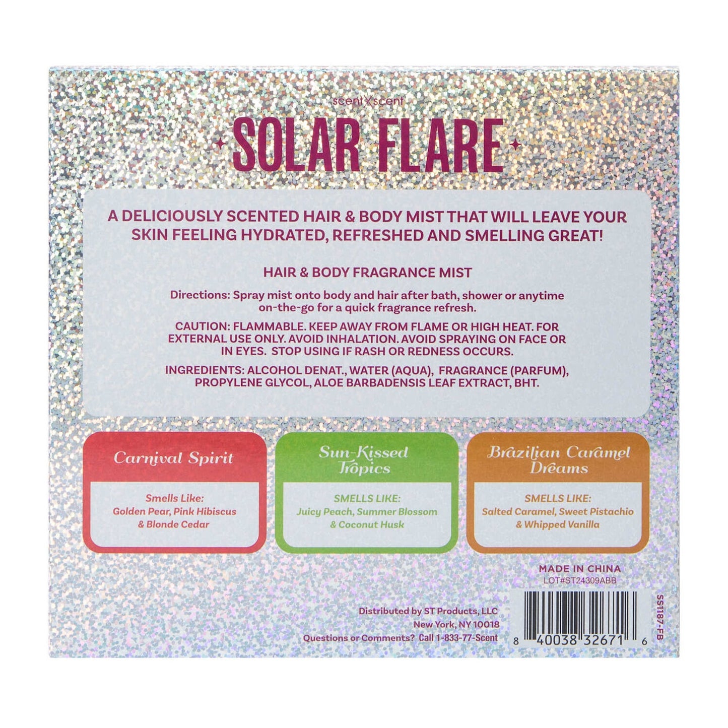 🔥Solar Flare Limited Edition Fragrance Mist Trio 3-Pack 1.7oz🔥