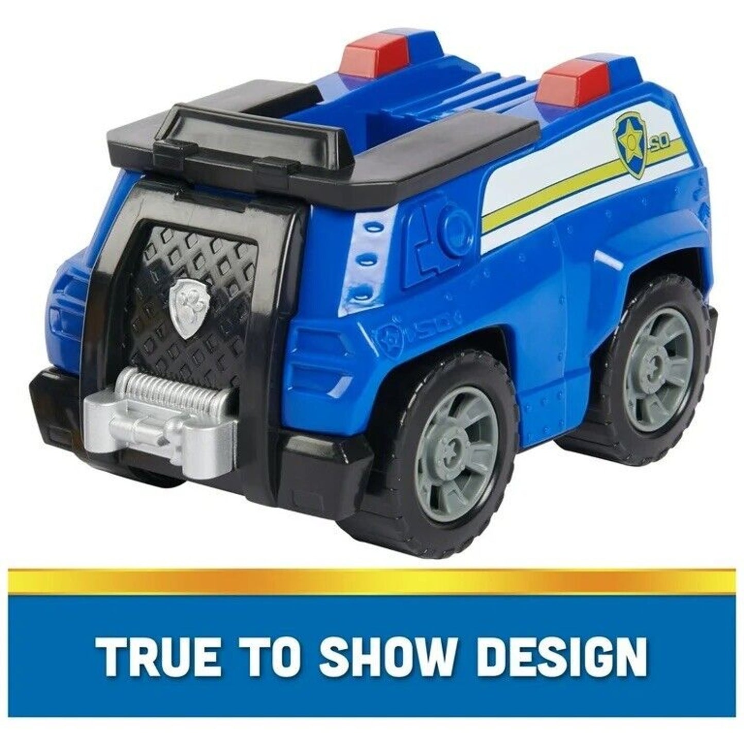 🔥Paw Patrol Chase S Patrol Cruiser Toy Car With Collectible Action Figure💥