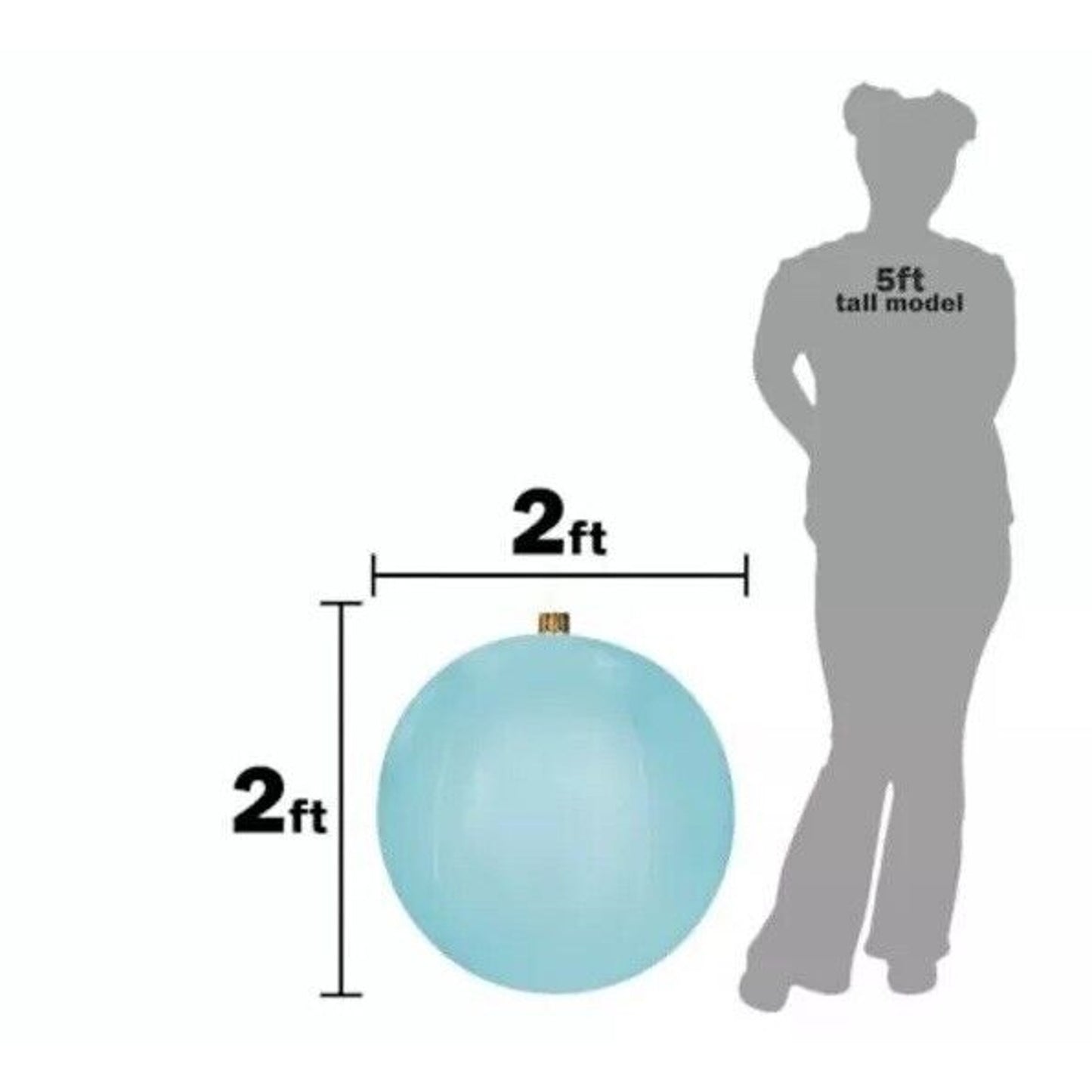 š„Inflatable Christmas Ornament 2ft BNWTš„