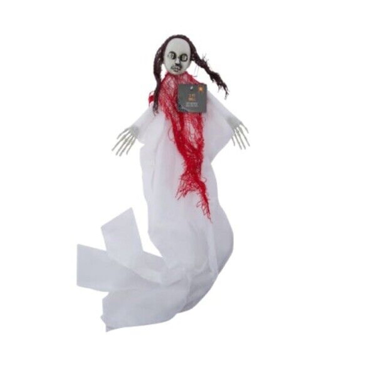 🔥Ghost Hanging Halloween Decor 2ft White BNWT🔥