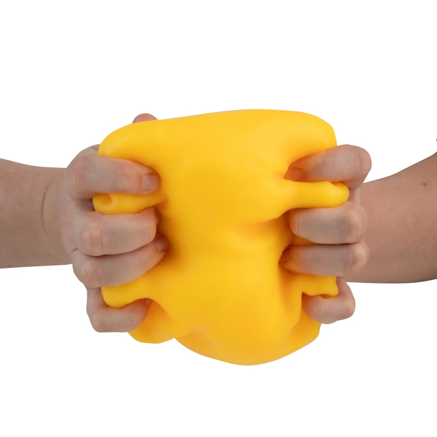 🔥ORB Jumbo Huge Easy Squeezy Super Cheesy Yellow Squishy Toy Cheese BNWT🔥