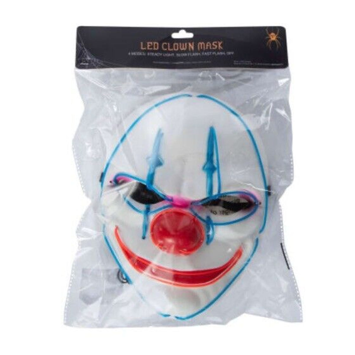 🔥Halloween LED Clown Mask BNWT🔥
