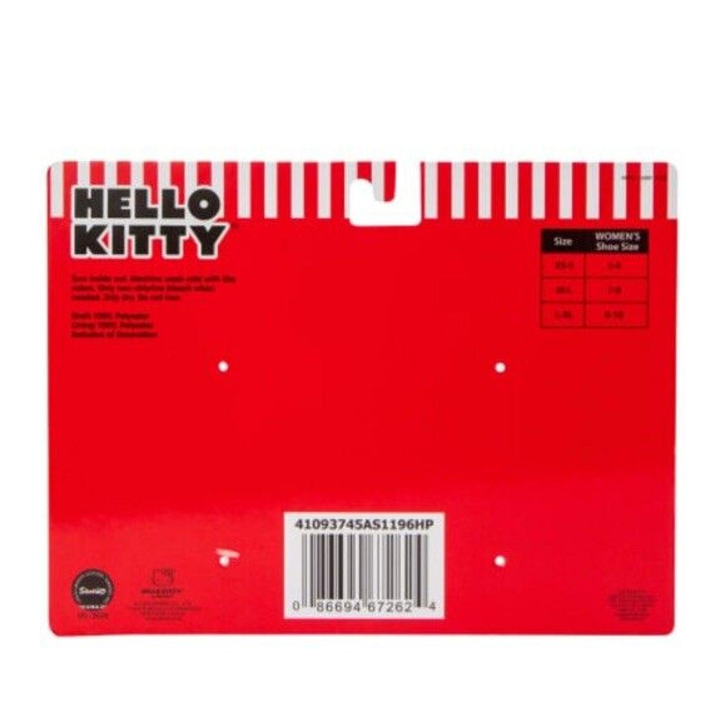 🔥Sanrio Hello Kitty Plush Slippers Women's Size XS-S (5-6) BNWT🔥