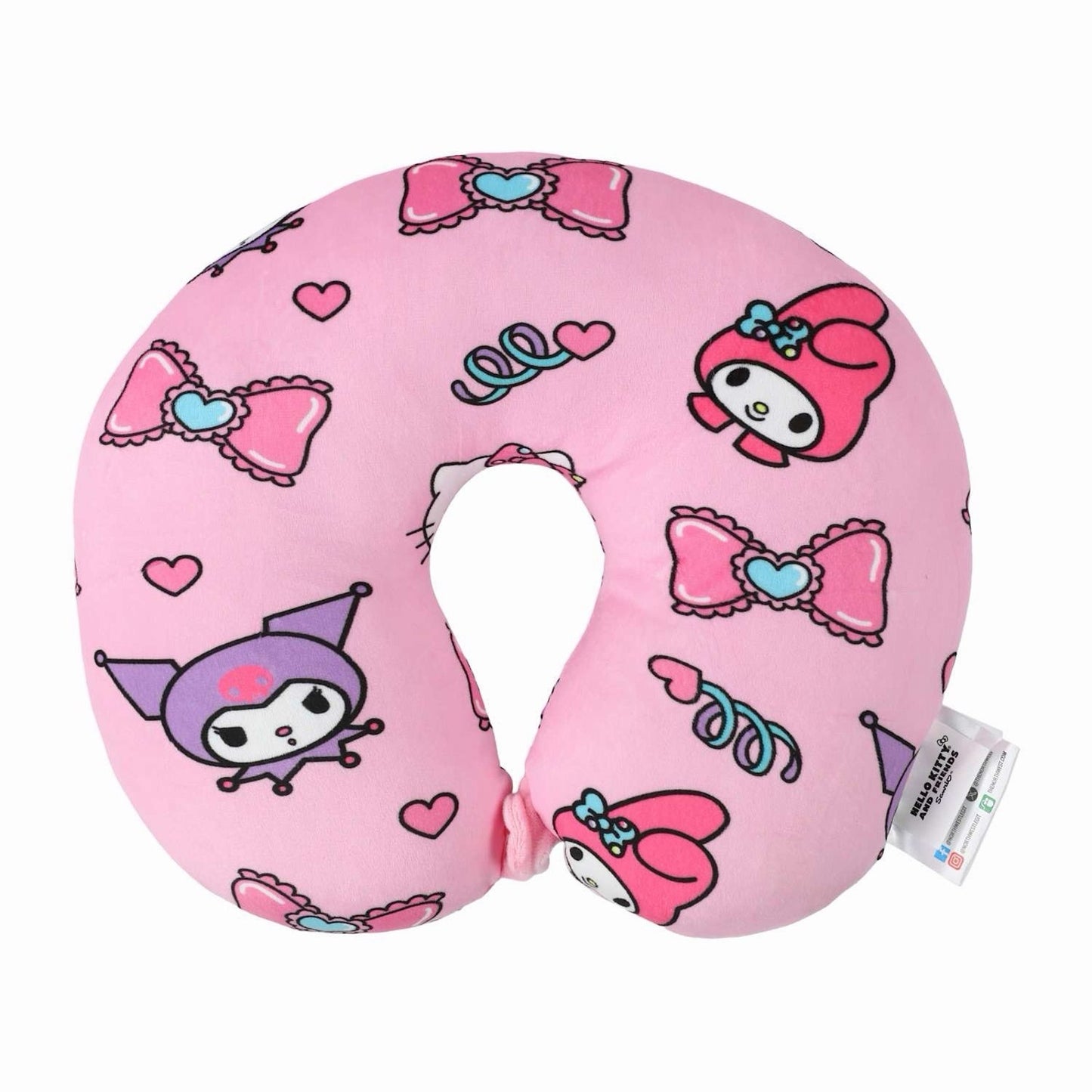 🔥Sanrio Hello Kitty Neck Travel Sleep Pillow 12” x 13” BNWT🔥