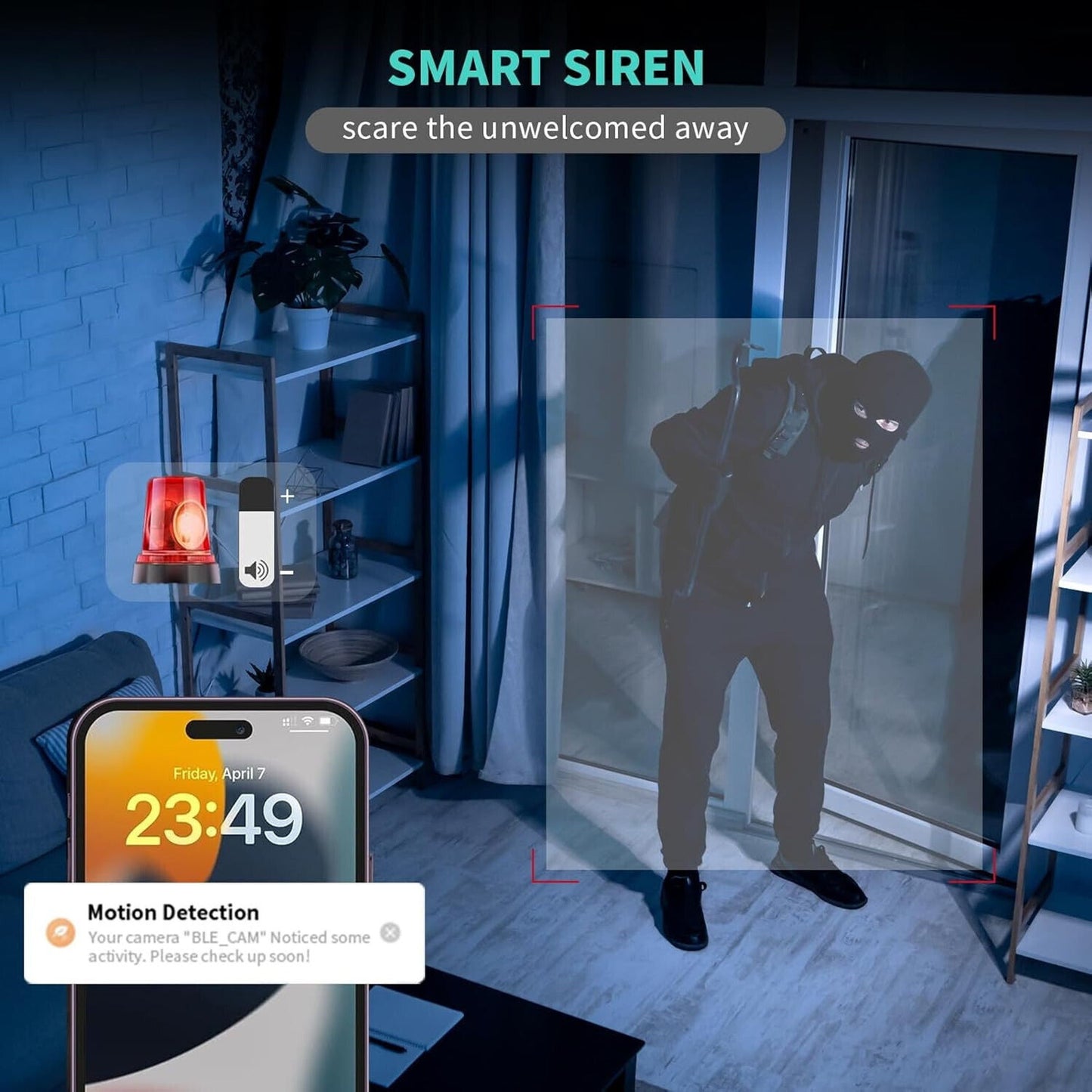 🔥Security Camera 5MP 5G & 2.4G WiFi 360° Pan 3K Human Pet Motion Det BNWT🔥