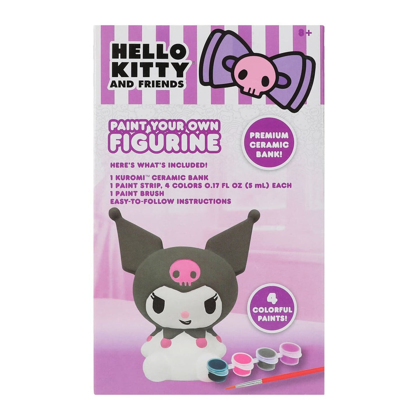 🔥Hello Kitty & Friends KUROMI Paint Your Own Figurine Set BNWT🔥