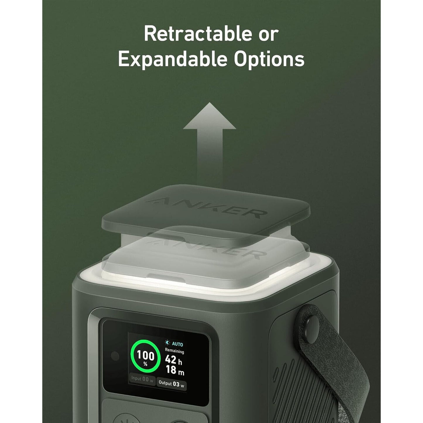 🔥Anker 192Wh Power Bank 60000mAh Charger Battery Emergency LED Lamp 60W🔥