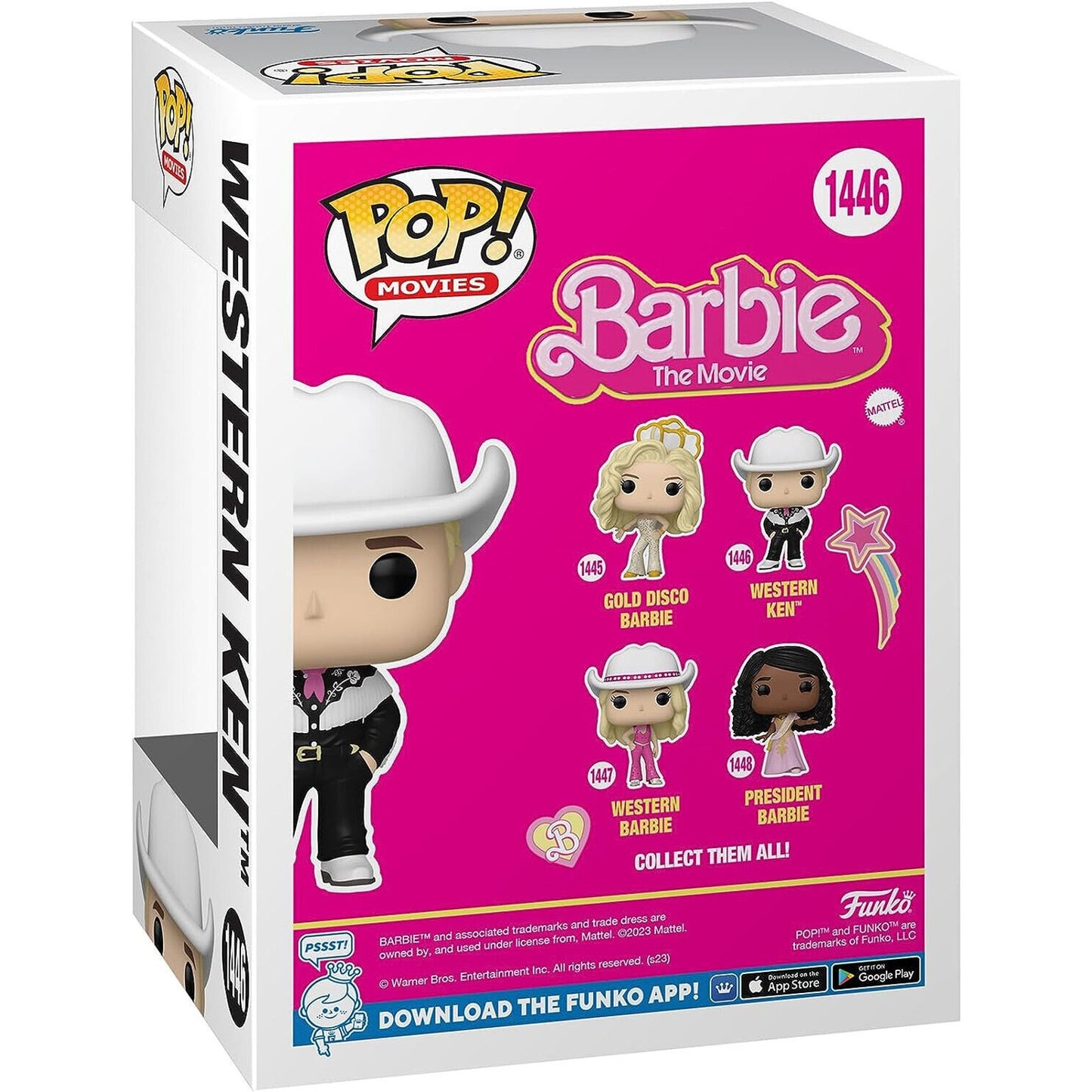 🔥Funko POP! Movies: Barbie The Movie - Western Ken #1446 BNIB🔥