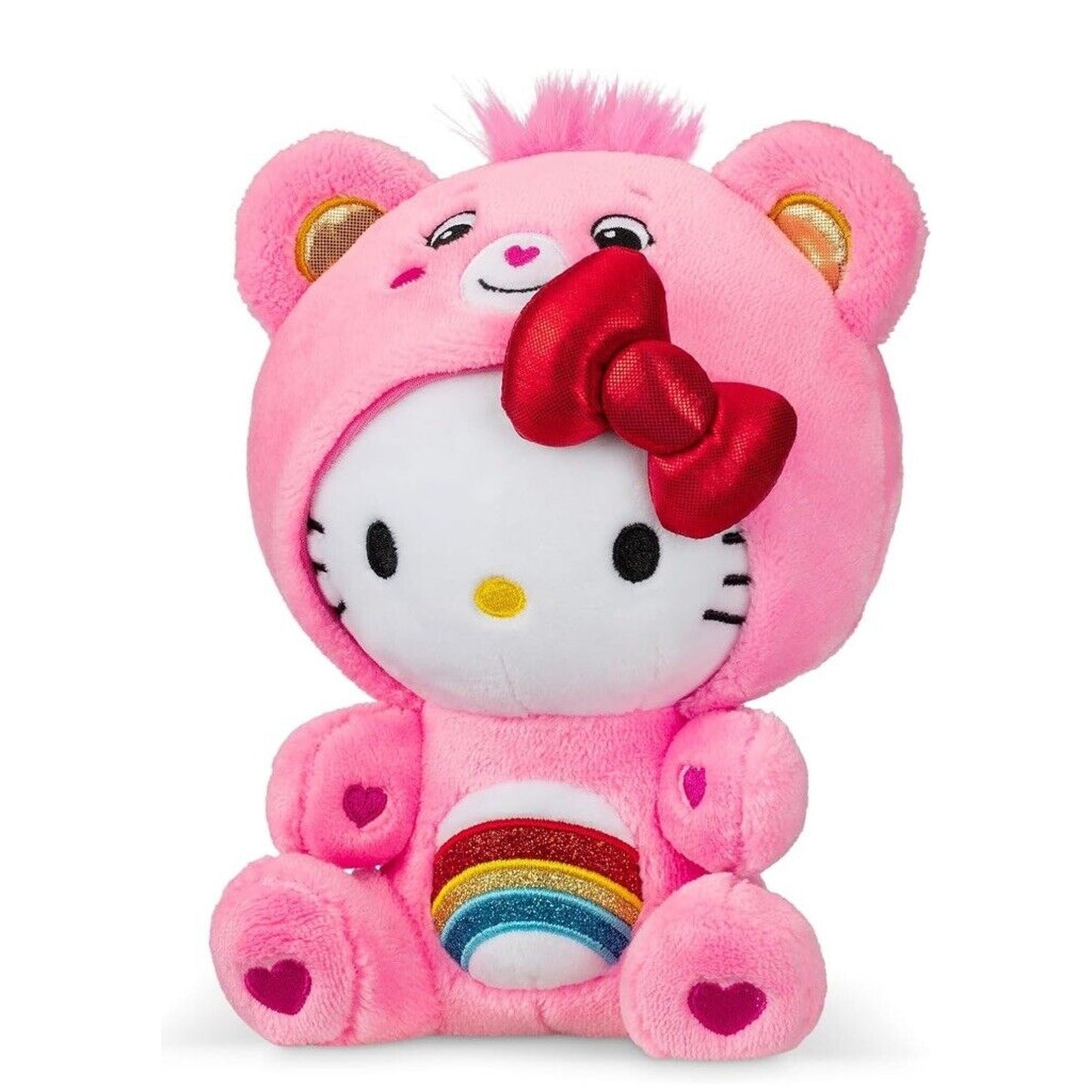 š„Care Bears Hello Kitty Dressed As Cheer Bear 9āPlush BNWTš„