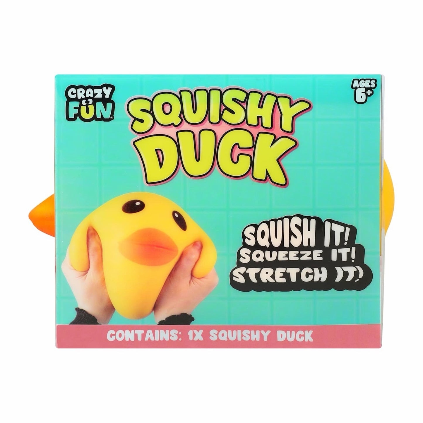 🔥Jumbo Squishy Squeezy Duck Rare Viral TikTok Sold Out RMS Crazy Fun BNWT🔥