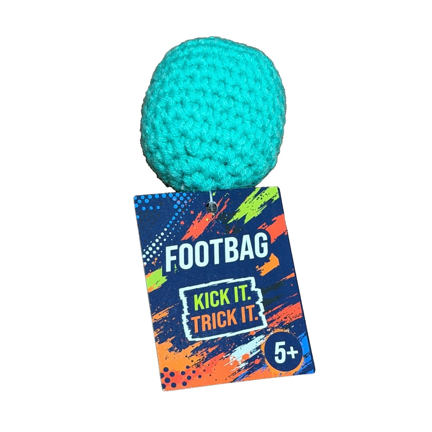 🔥Crochet Footbag Kickbag Hacky Sack BNWT🔥