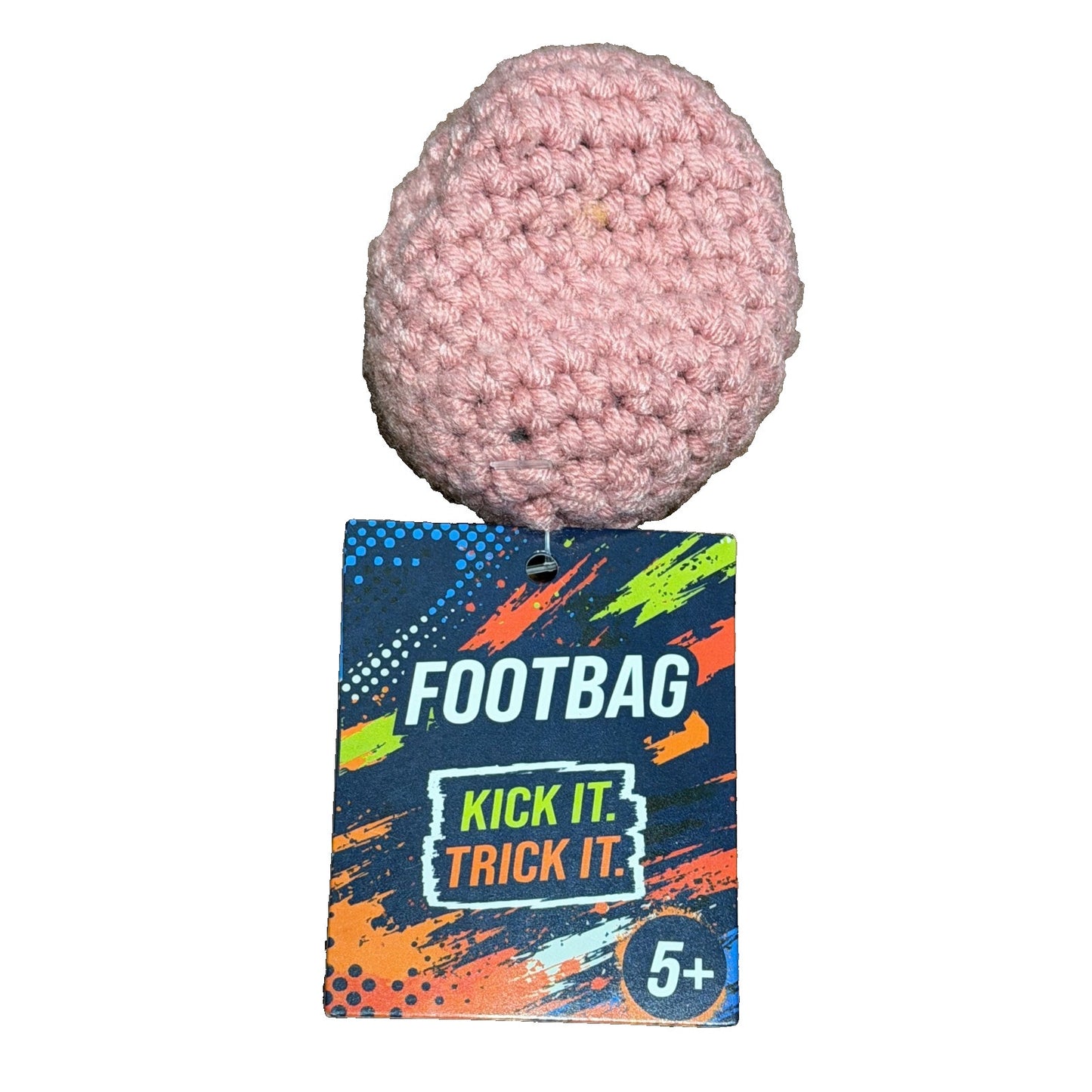 🔥Crochet Footbag Kickbag Hacky Sack BNWT🔥