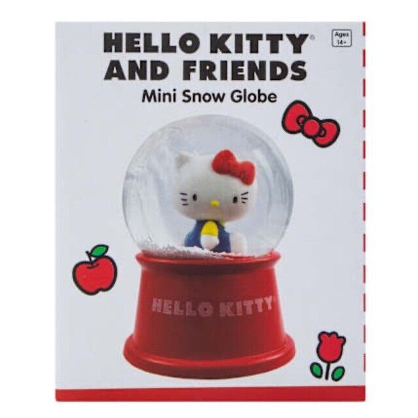 🔥Sanrio Hello Kitty And Friends Hello Kitty Mini Snow Globe 3.5" BNWT🔥