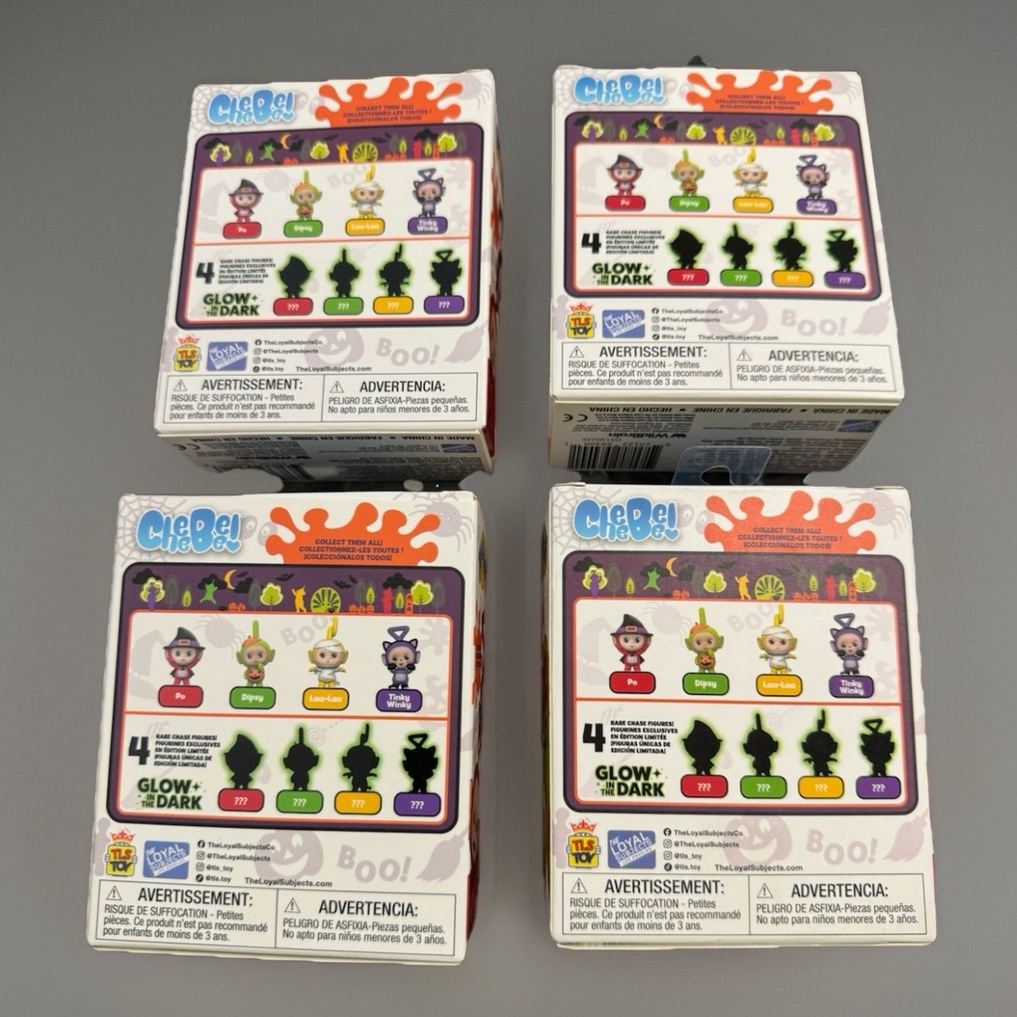 š„Teletubbies Halloween Cheebee TLS Lot Of 4 Figures BNWTš„
