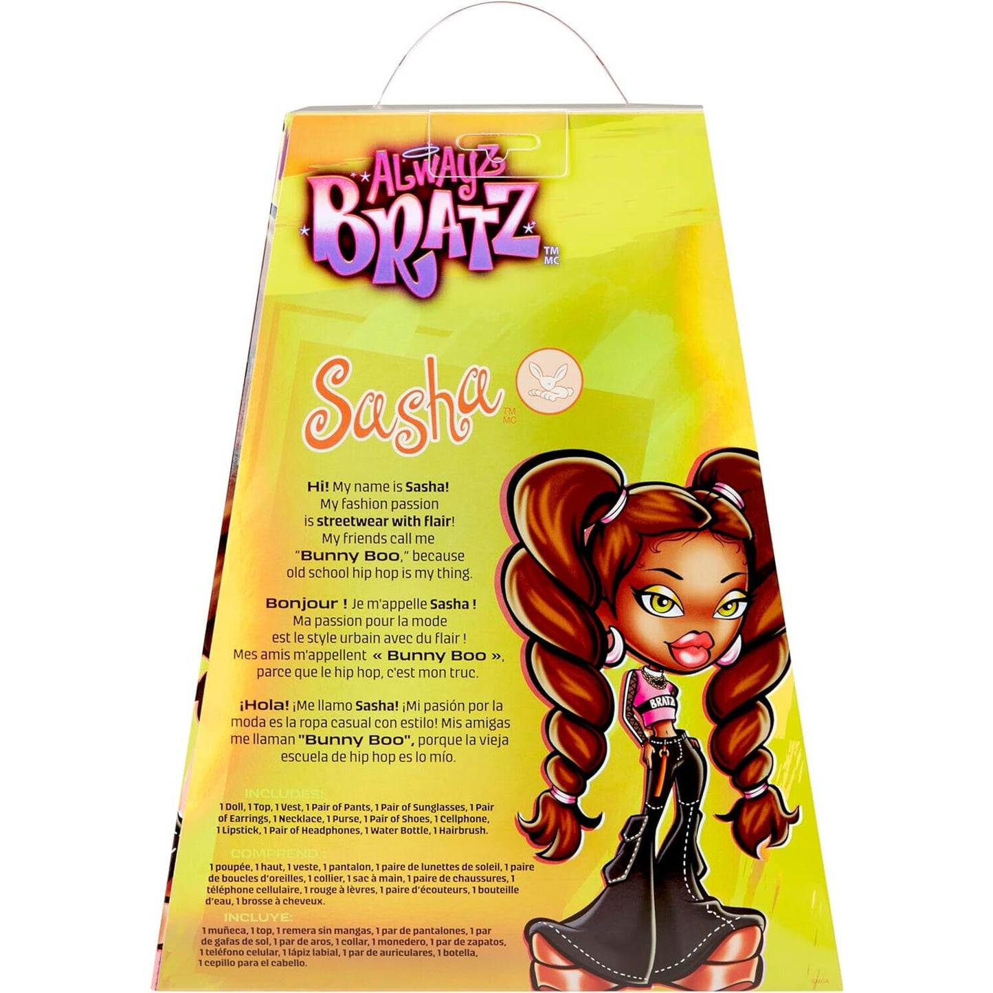 🔥Bratz Alwayz Sasha Fashion Doll with 10 Accessories and Poster BNWT🔥