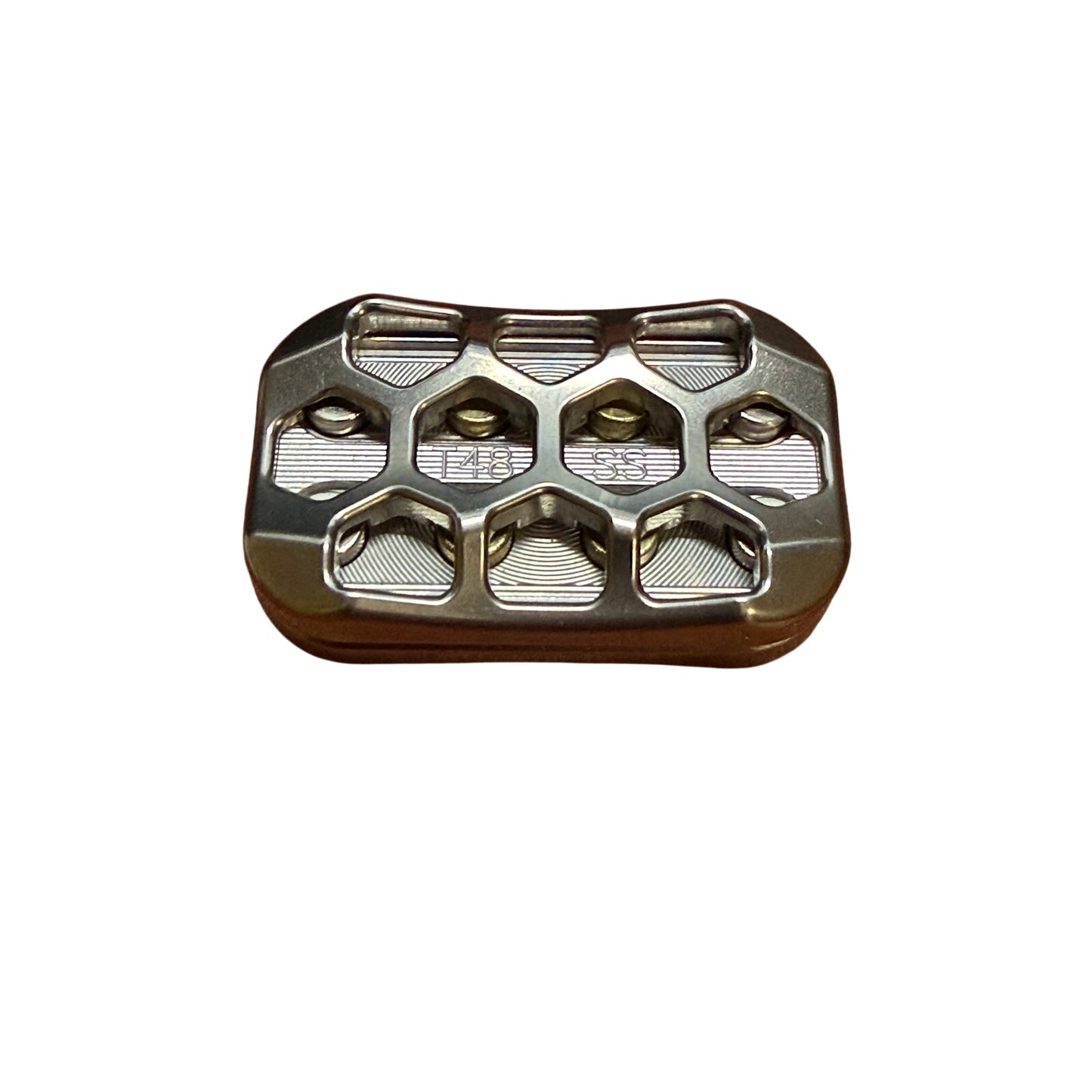 š„Magnus Toad HEX Titanium w/ T48 Stainless Dimple Plates 3-Click Sliderš„