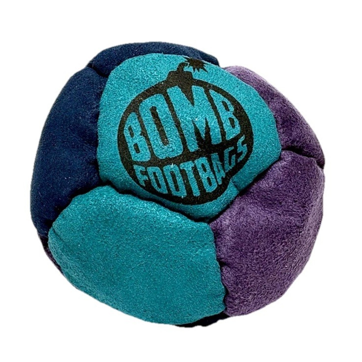 🔥Bomb Footbags The Kaboom Hacky Sack Footbag Navy/Teal/Purple NWT🔥