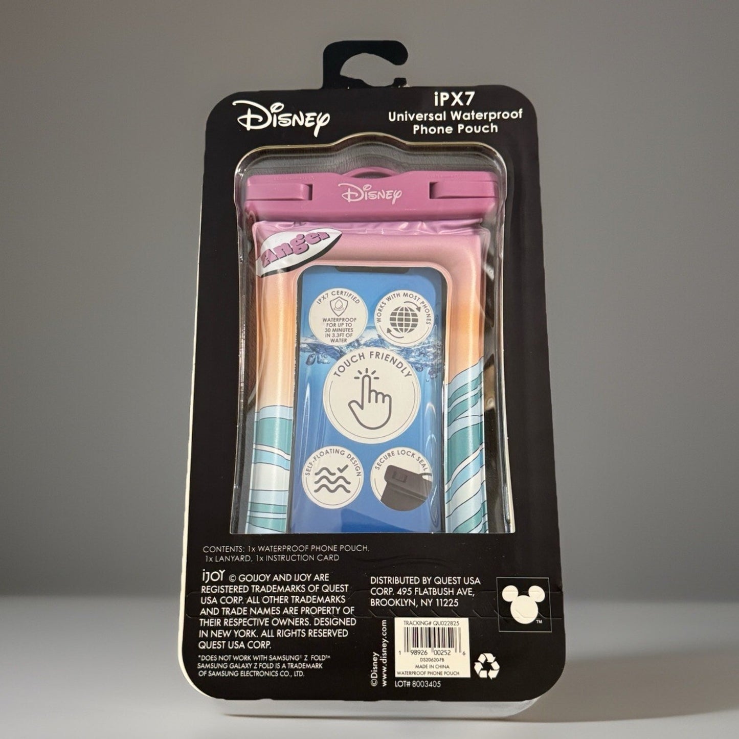 🔥Disney Stitch/Angel IPX7 Universal WaterProof Phone Pouch BNWT🔥