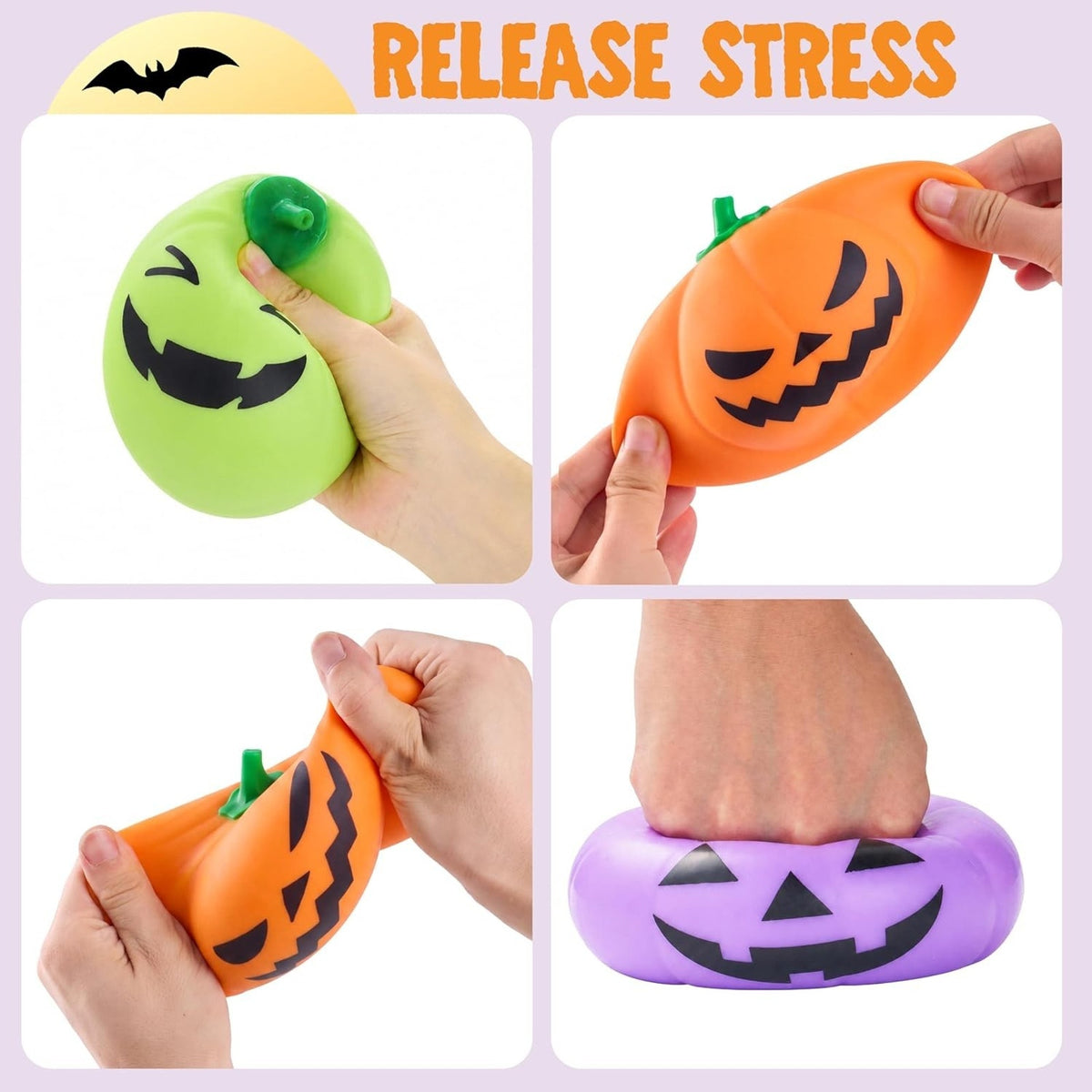 🔥JOYIN Halloween Squishy Toys 3 Pack BNWT🔥