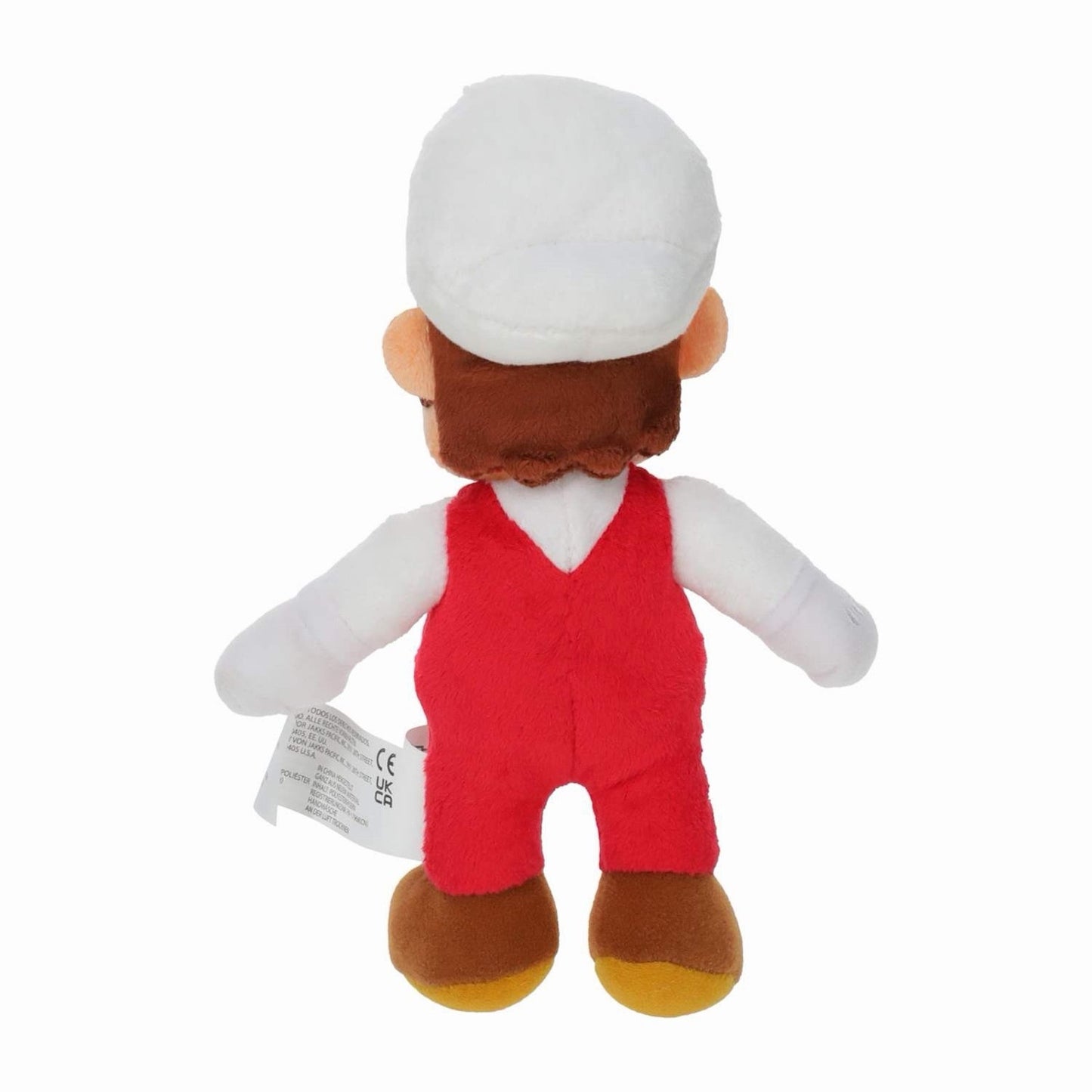 🔥Nintendo Jakks Pacific Super Fire Mario White Plush Stuffed Toy BNWT🔥