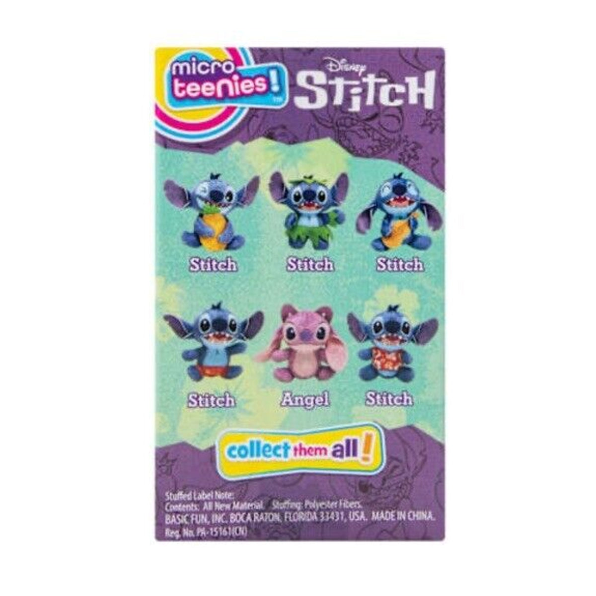 🔥Disney Micro Teenies Stitch Micro Plush BNWT🔥