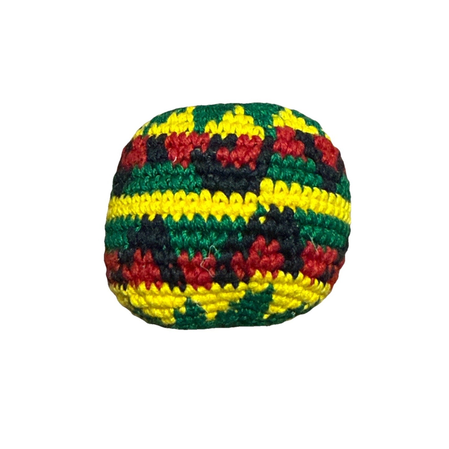 🔥World Footbag Boota Bag Crochet Hacky Green Star BNWT🔥