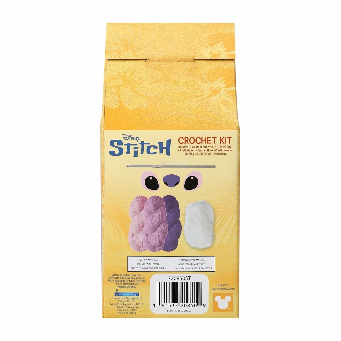 🔥Disney Stitch Crochet Kit Angel BNWT🔥