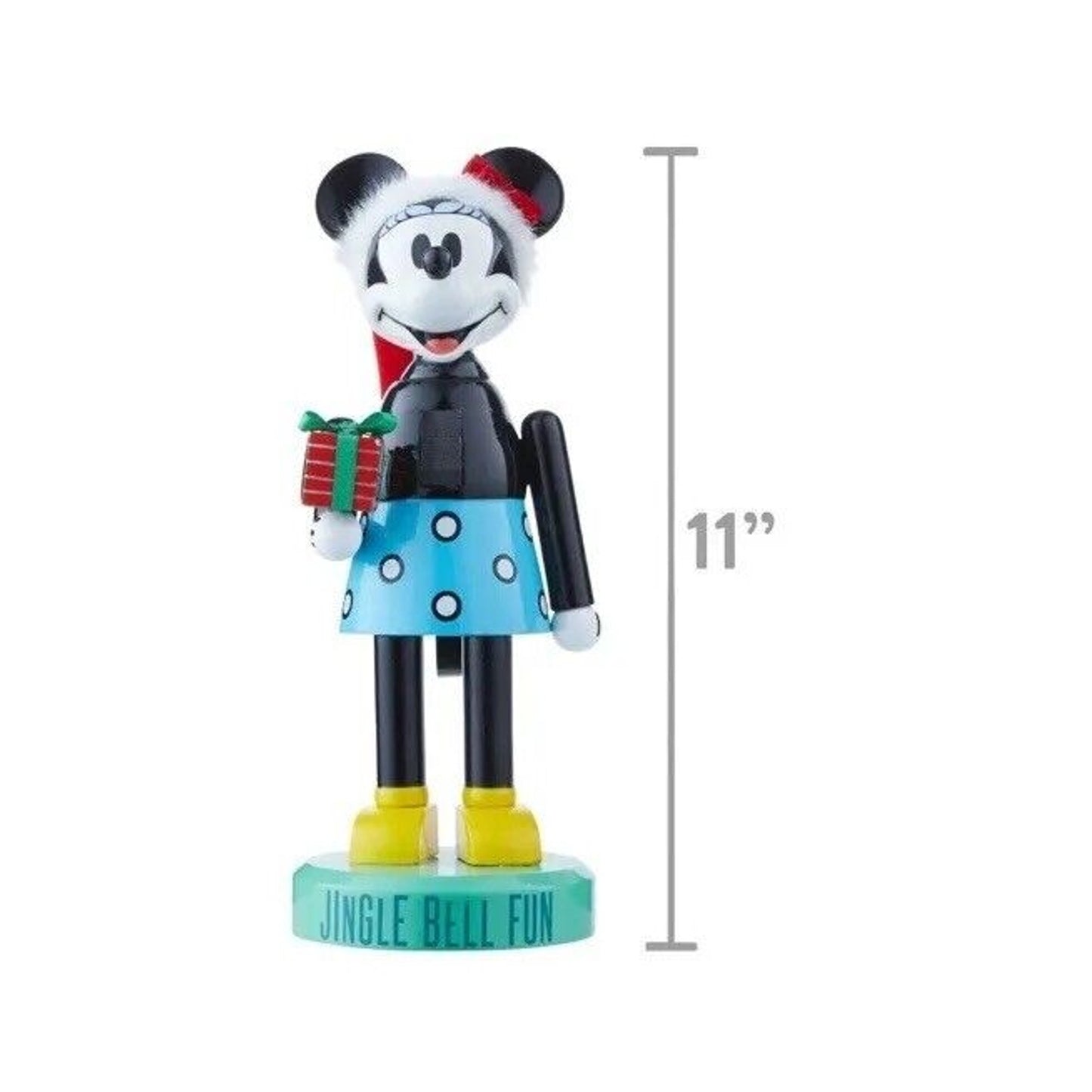 🔥Disney Minnie Mouse 11" Holiday Nutcracker BNIB🔥
