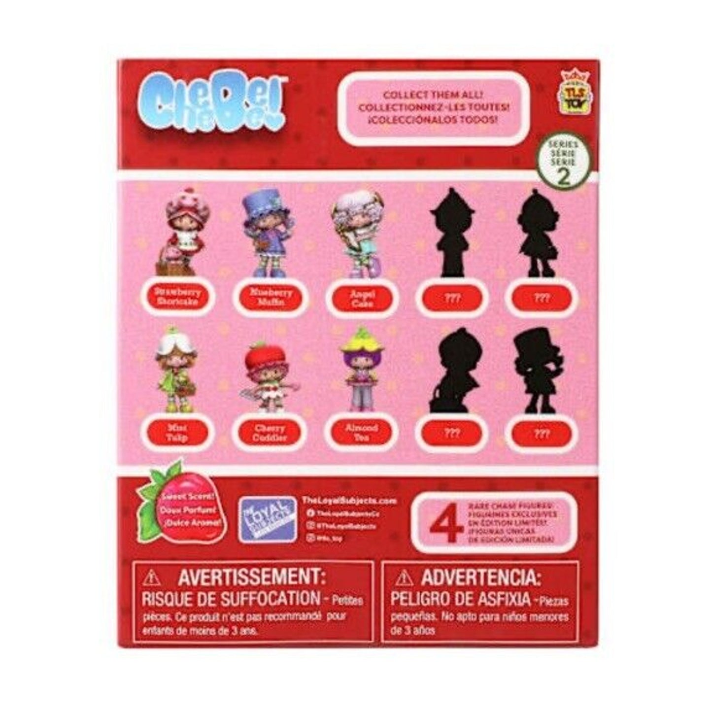 🔥The World Of Strawberry Shortcake Cherry Cuddler Figure CheeBee BNWT💥