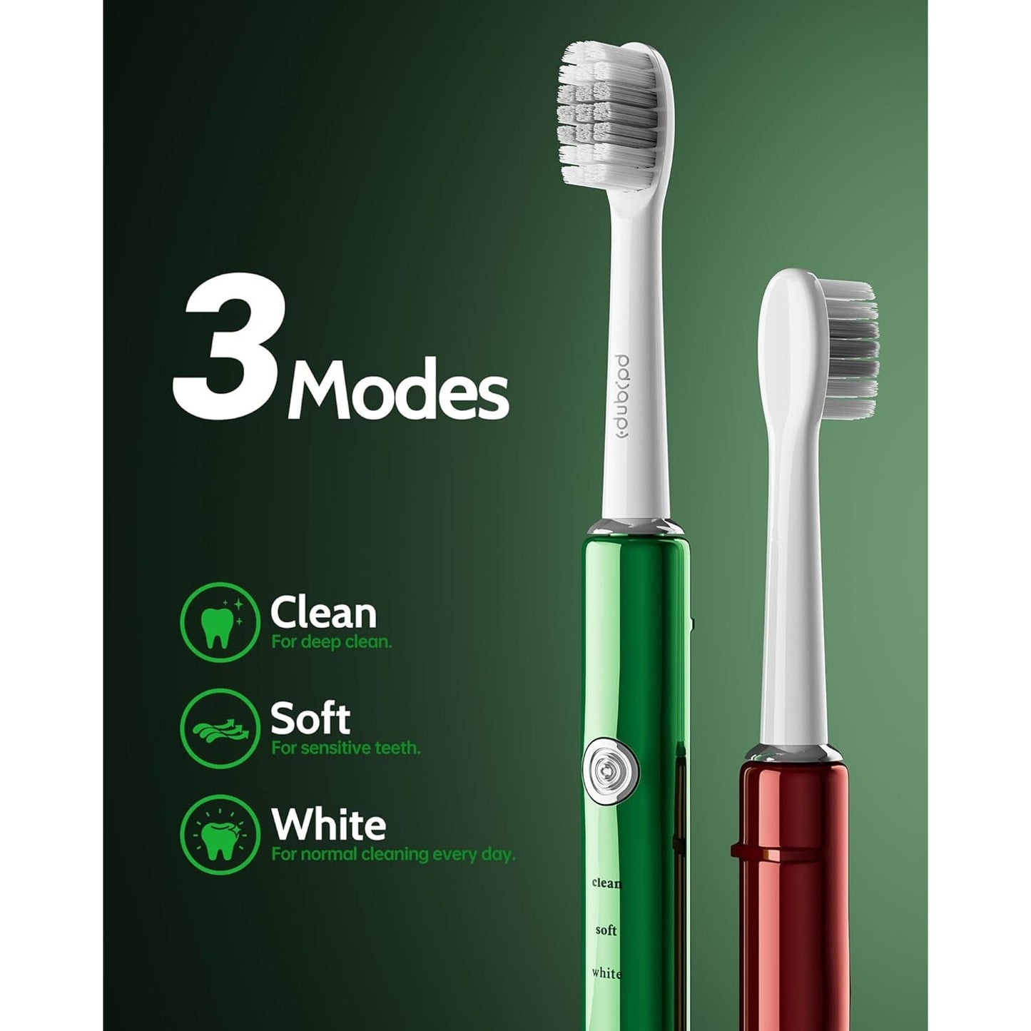 🔥2 Pack Sonic Electric Toothbrushes with 10 Brush Heads BNWT🔥