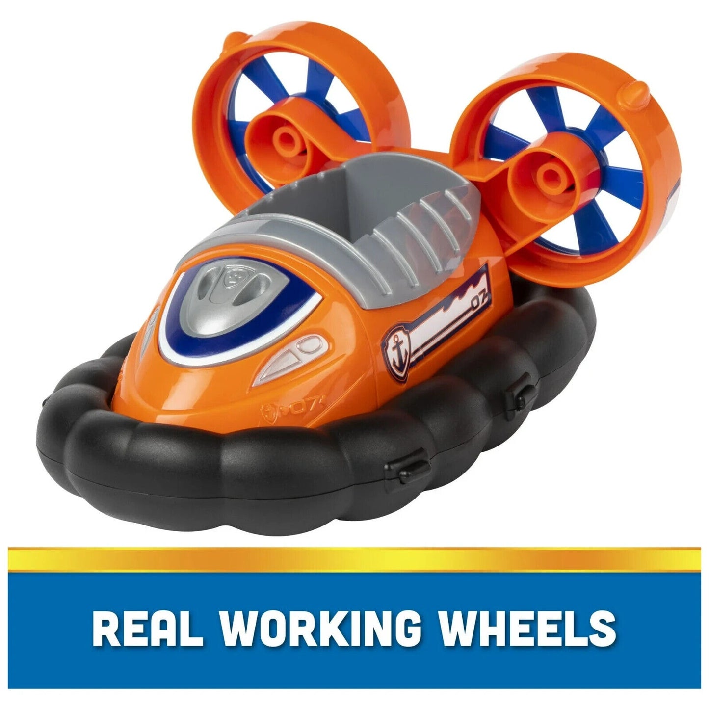 🔥Paw Patrol Zuma S Hovercraft Toy Vehicle With Collectible Action Figure💥
