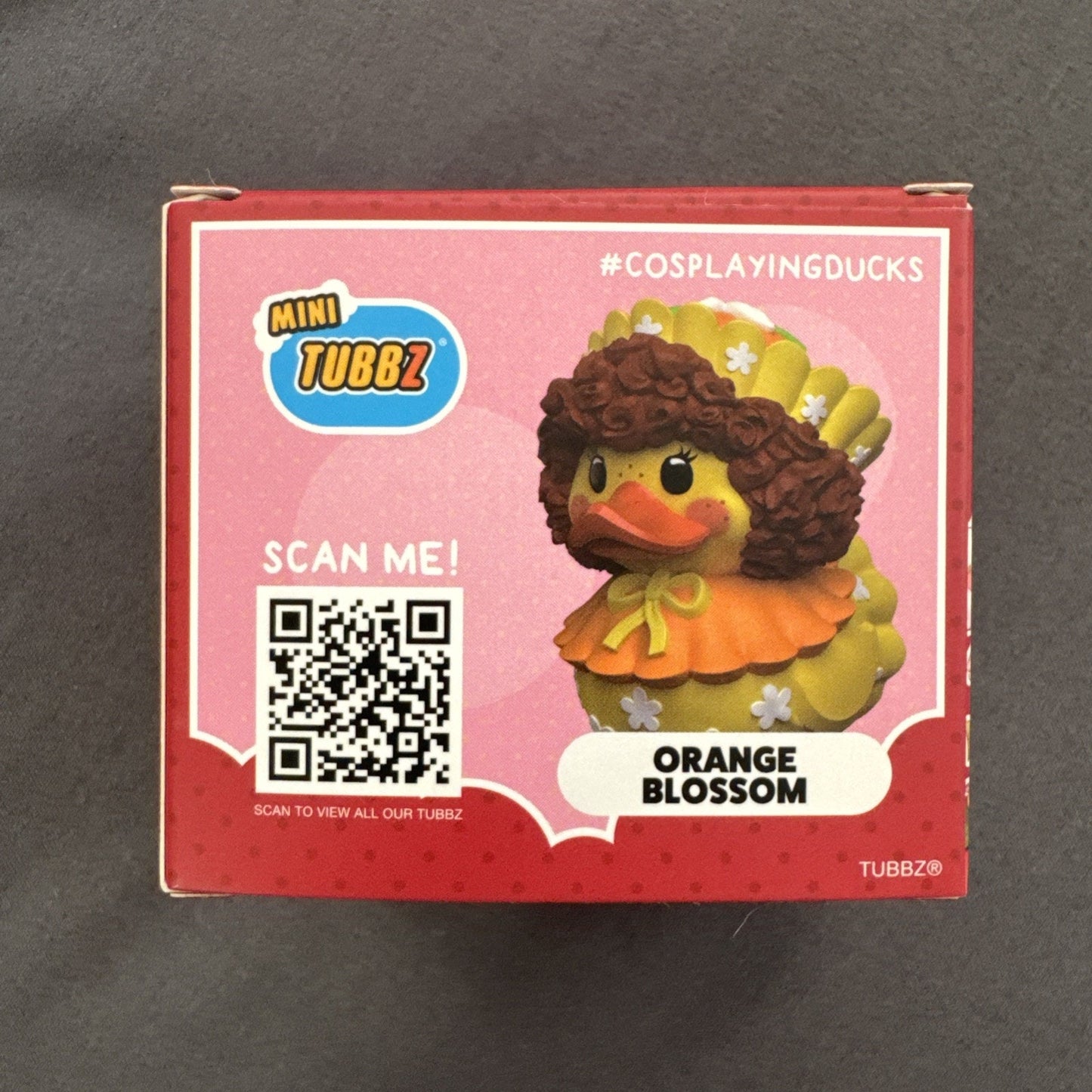 🔥Strawberry Shortcake ORANGE BLOSSOM Mini Tubbz Figure Doll Duck BNWT🔥