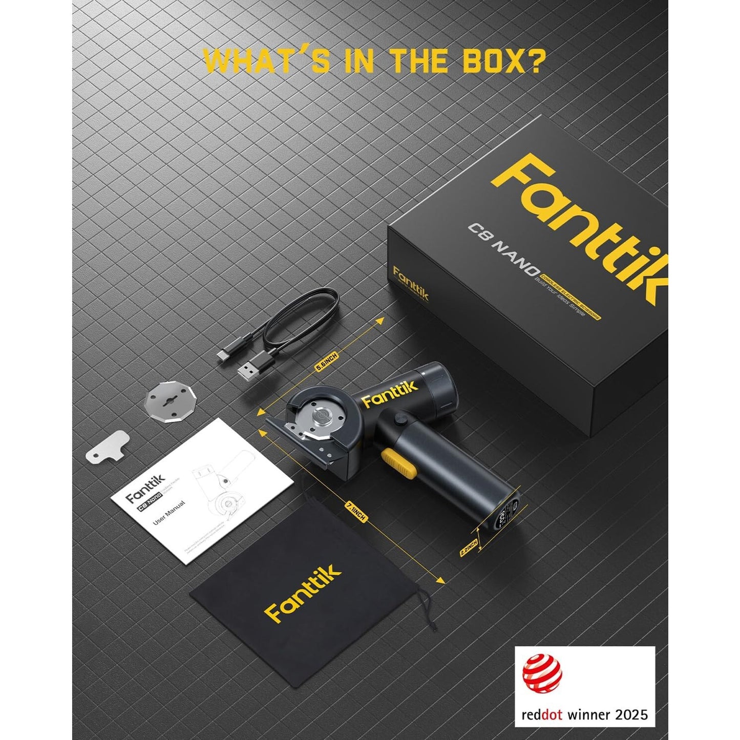 🔥Fanttik C8 Nano Electric Scissors BNWT🔥