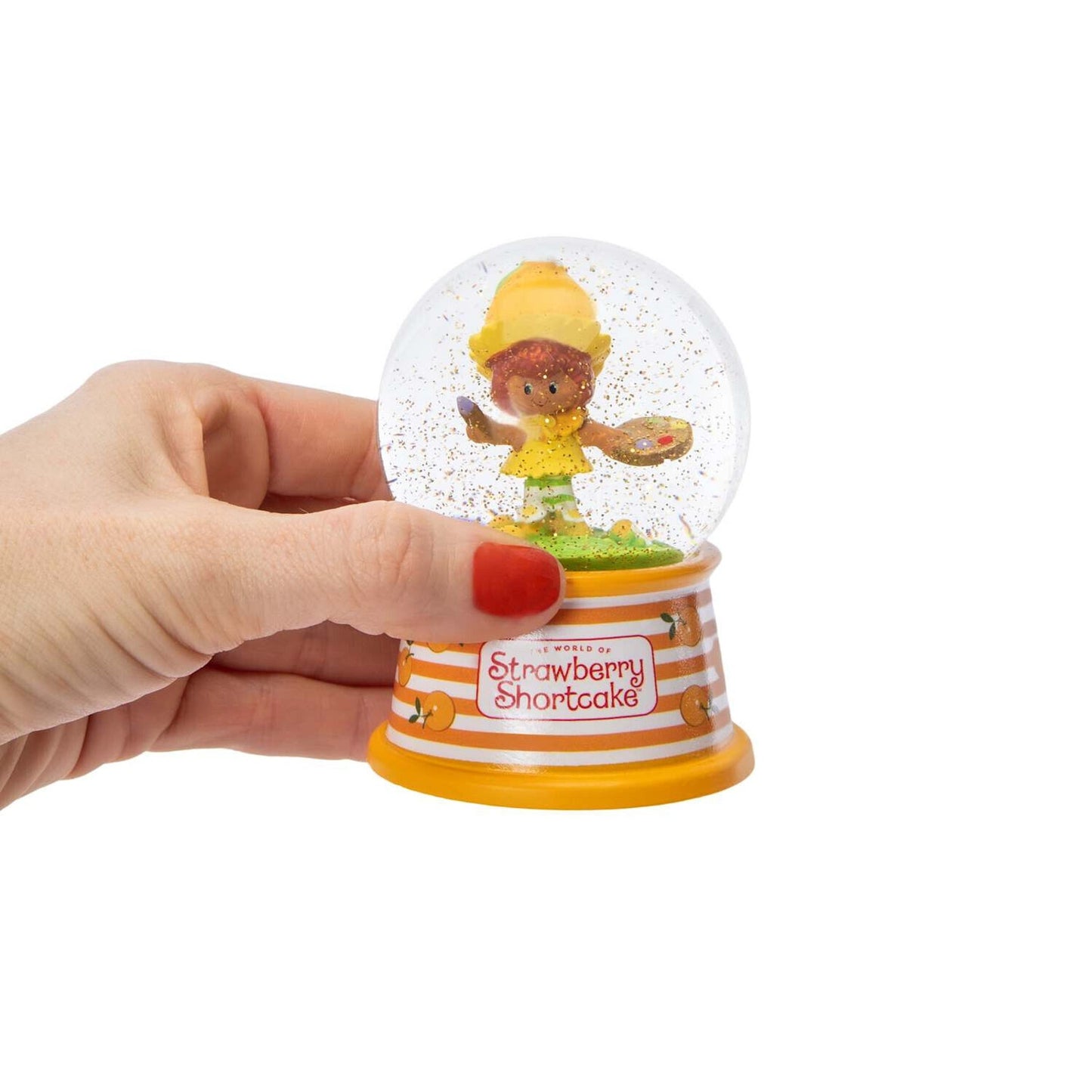 🔥The Wonderful World Of Strawberry Shortcake Orange Blossom Snow Globe 💥