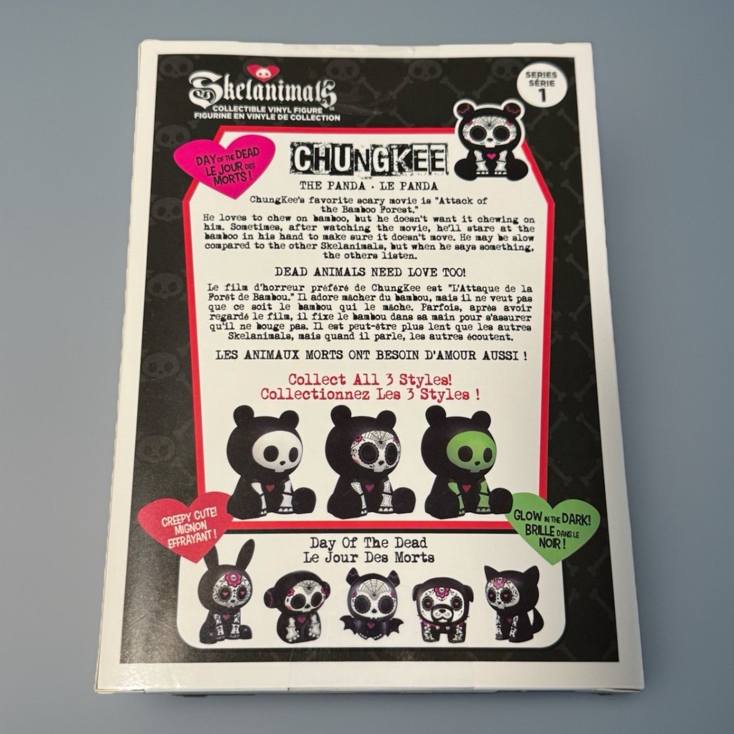 š„Skelanimals Chungkee The Panda Vinyl Figure BNWTš„