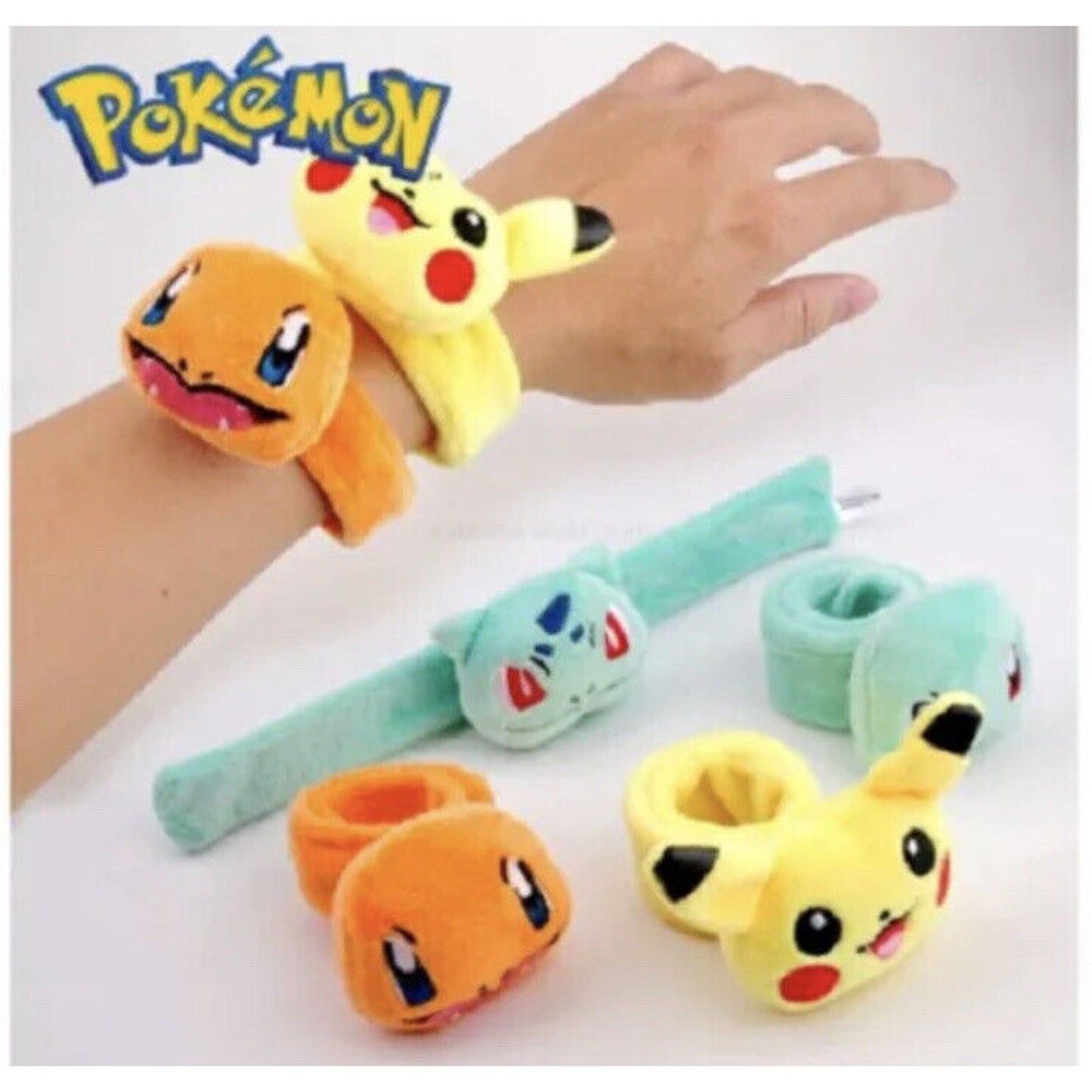 🔥Pokemon Charmander Plush Wristband Bracelet Super Cute Easter 2023 BNWT🔥