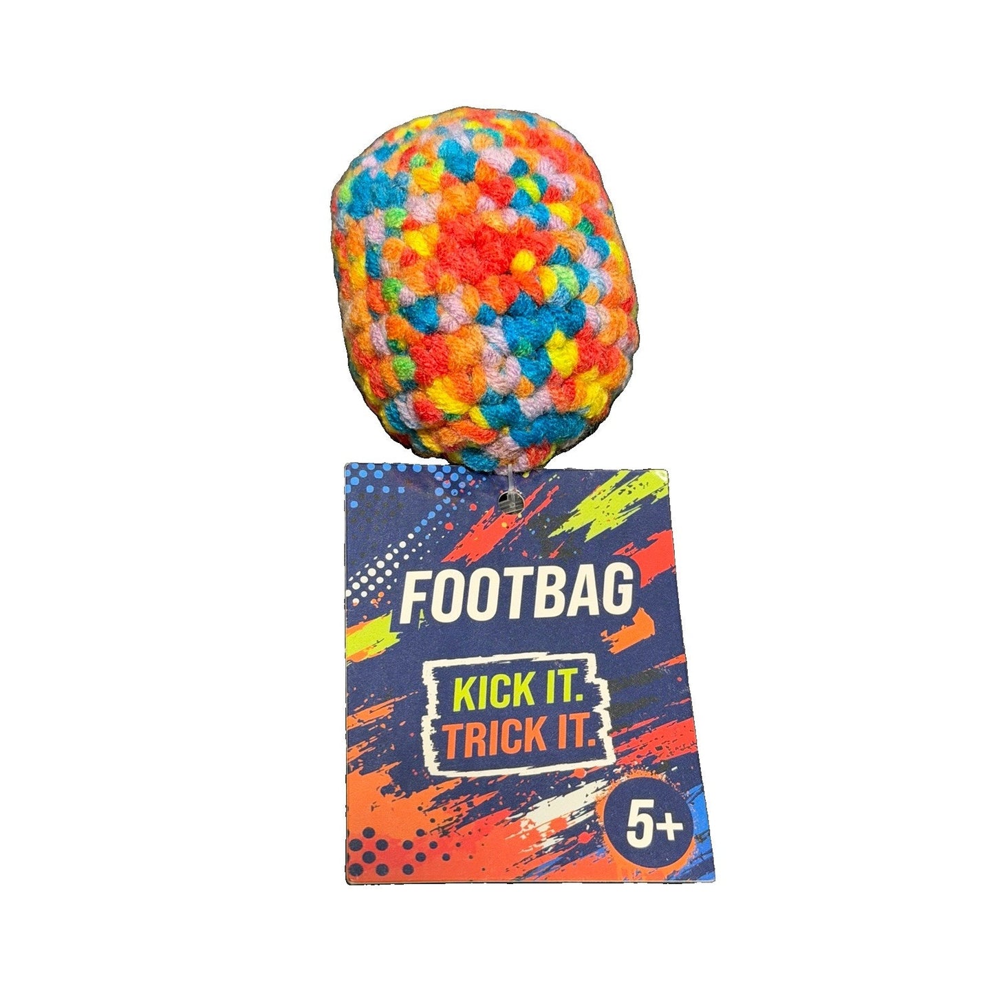 🔥Crochet Footbag Kickbag Hacky Sack BNWT🔥