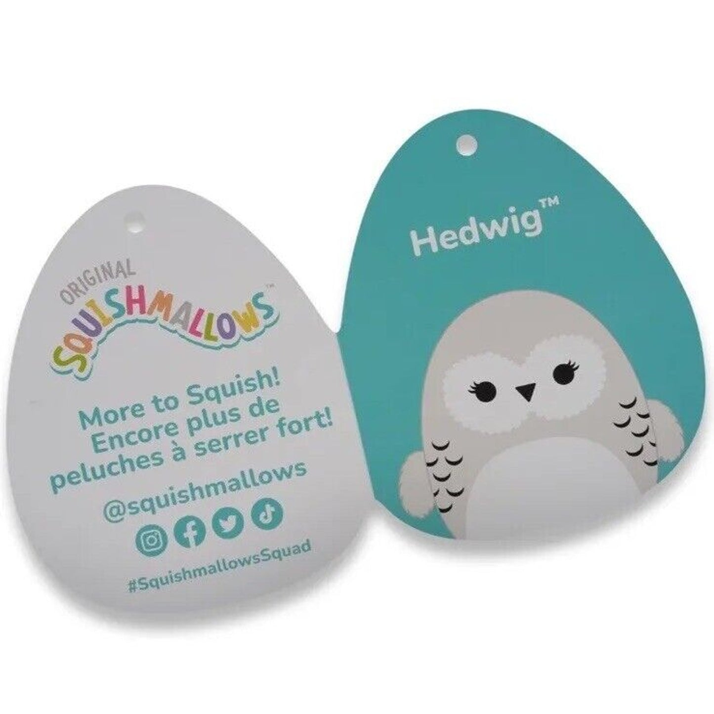 š„Squishmallows Original Harry Potter 10ā Hedwig Plush BNWTš„